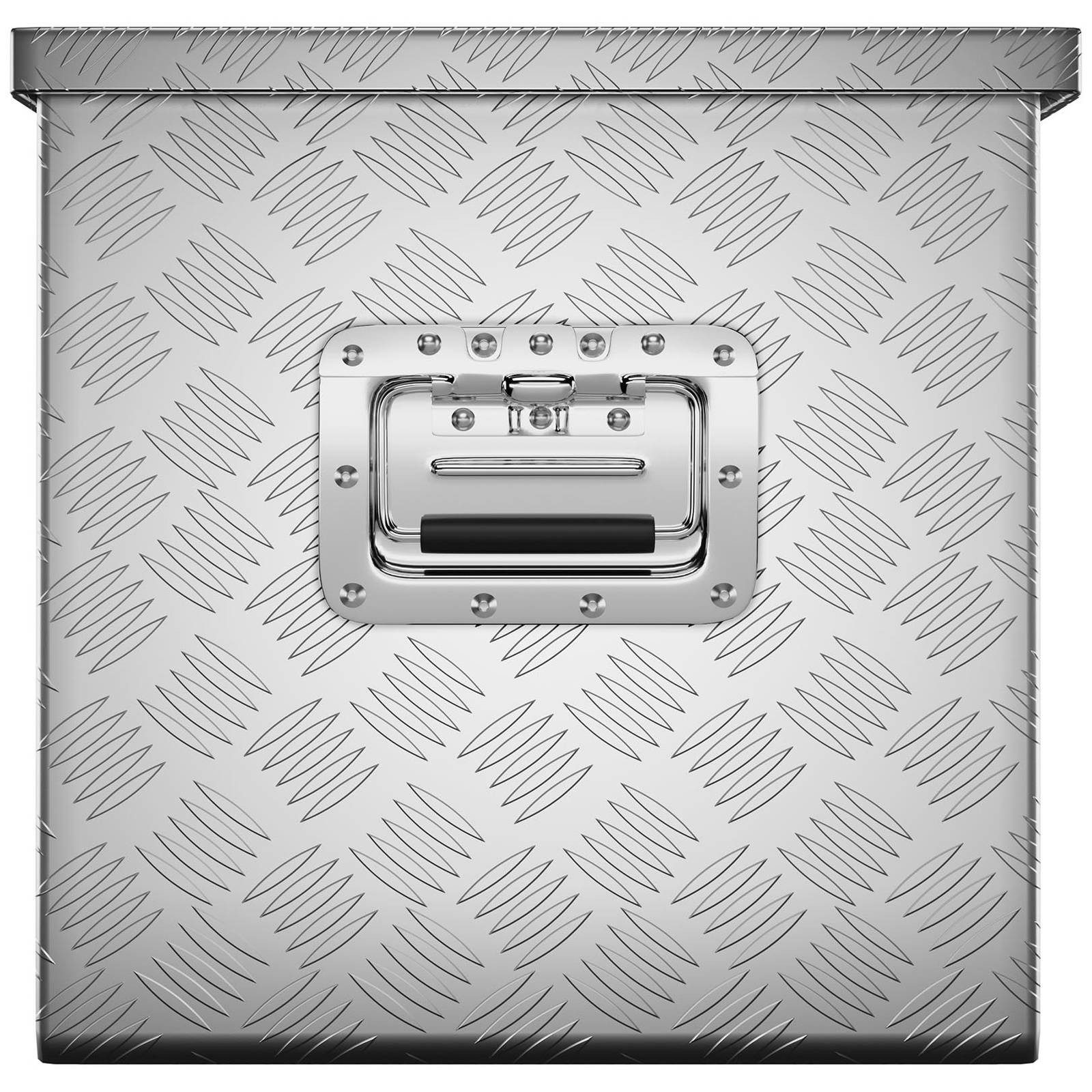MSW Werkzeugkoffer 150 L Alubox Alukiste Truckbox Werkzeugbox Transportkiste Deichselbox, verschiedene Größen