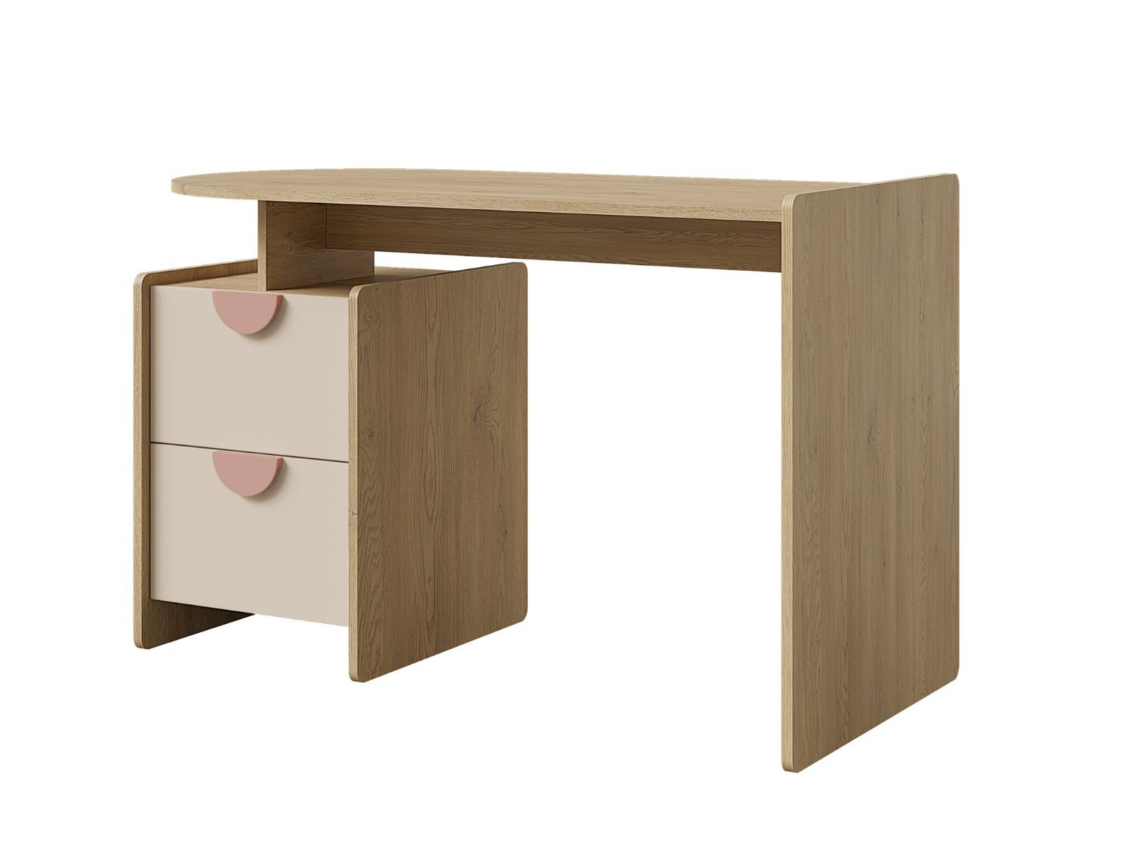 Compleo Schreibtisch mit 2 Schubladen FORMS, Designer Kinderzimmer, MADE IN EU
