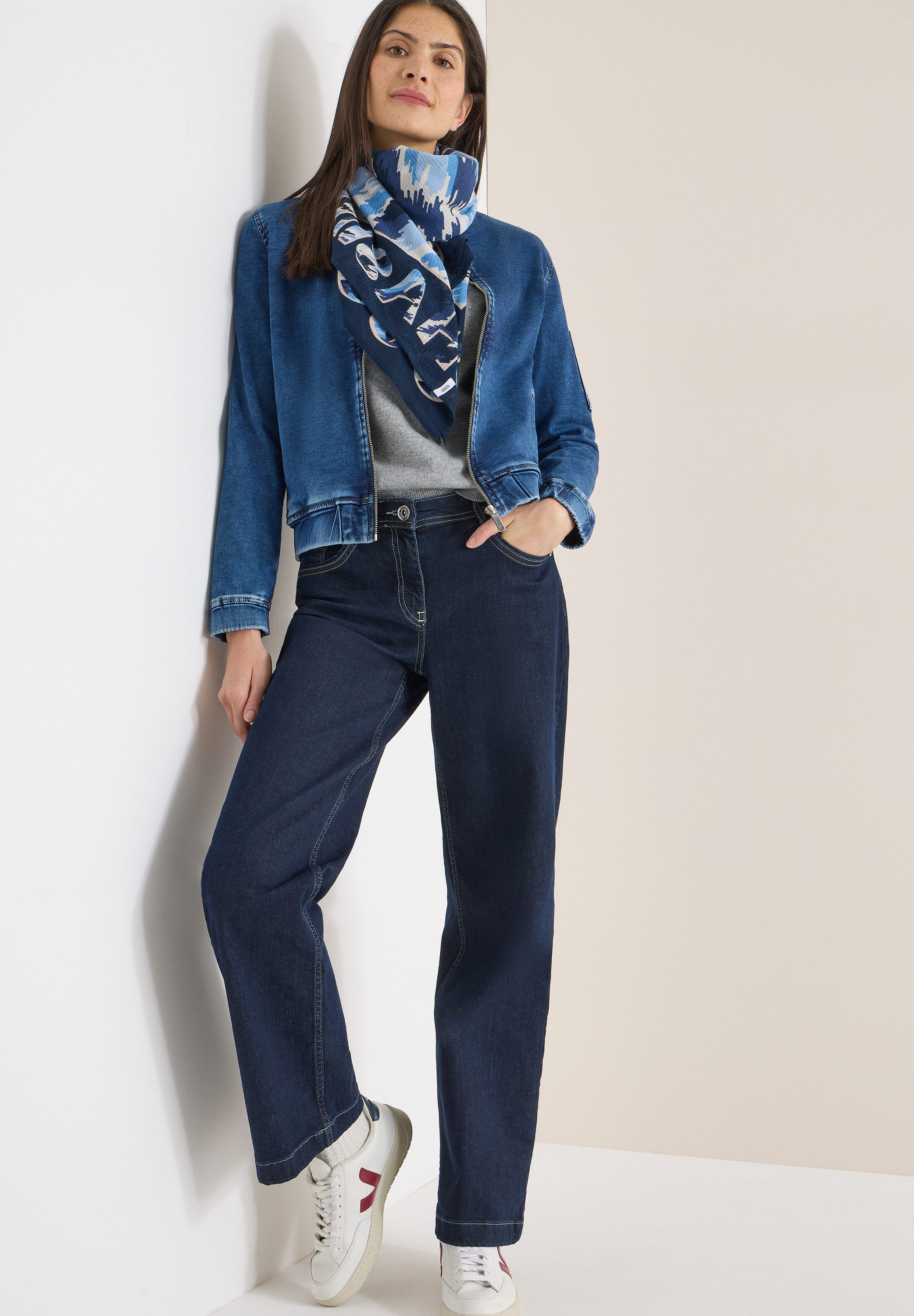 CECIL Halstuch, mit Struktur