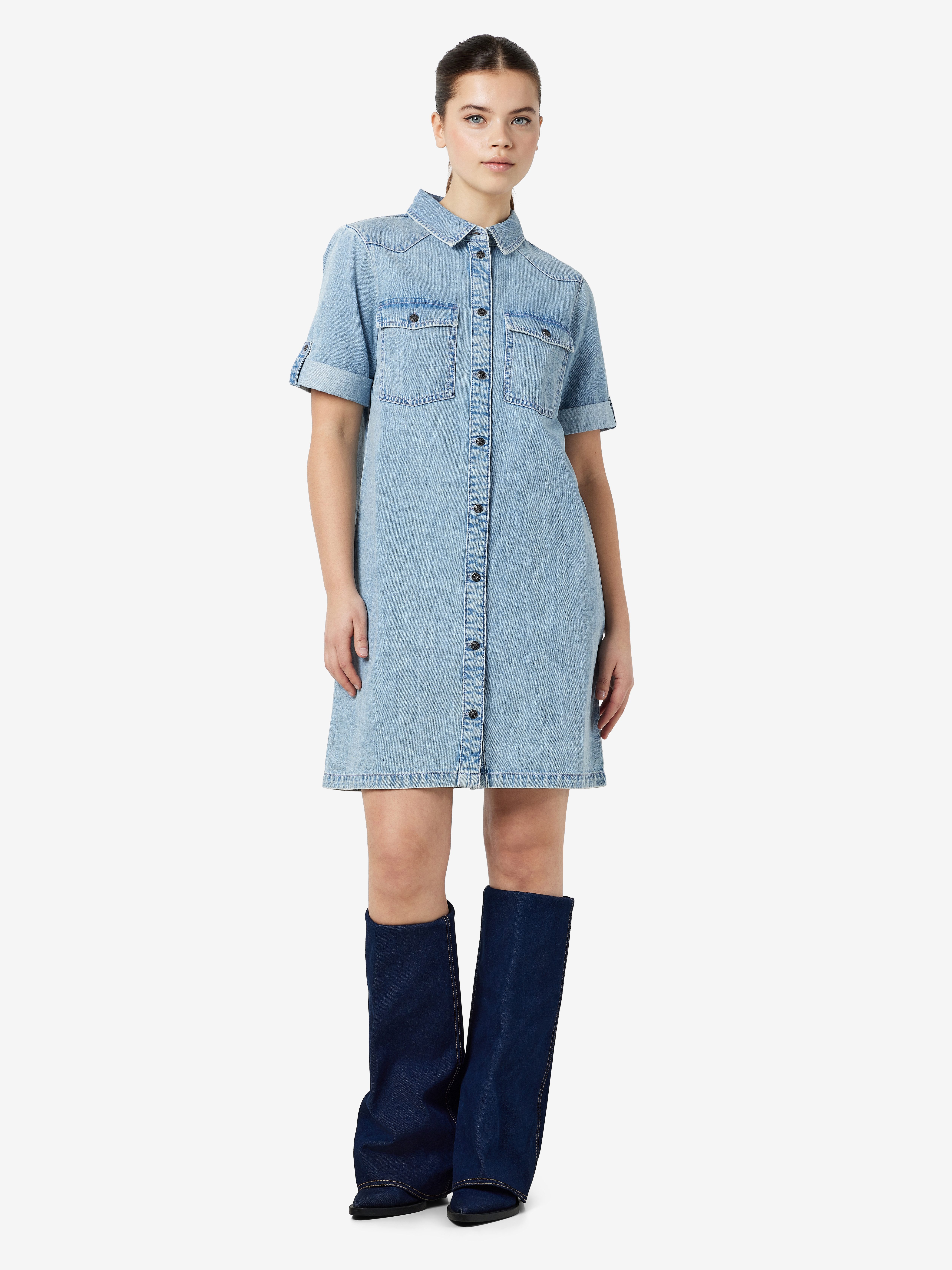 Noisy may Jeanskleid NMNEW SIGNE S/S günstig online kaufen