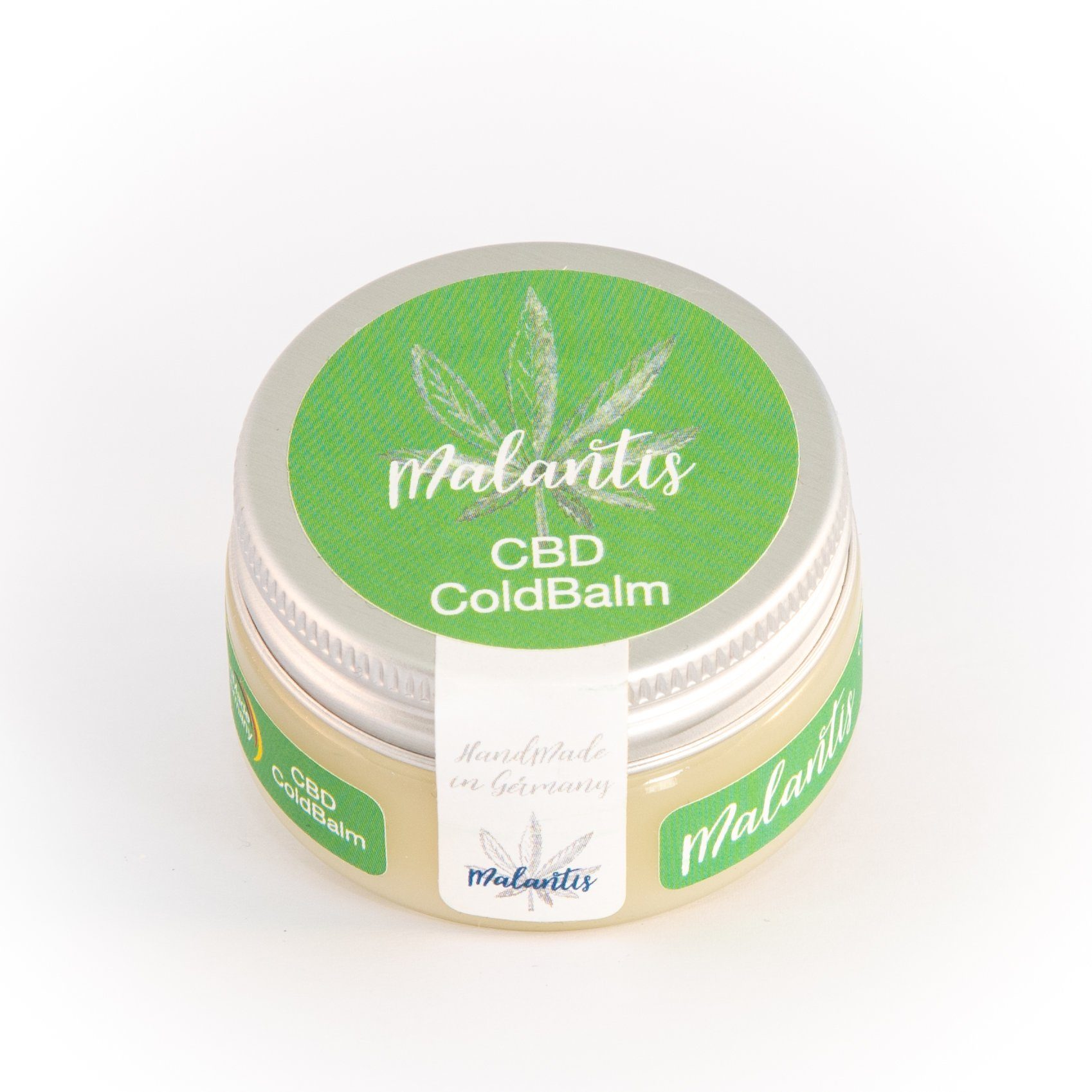 Malantis Körpergel kühlendes Gel - CBD ColdBalm Kühlgel mit Arnika, Brennnesselextrakt und Rosmarin, 100% Naturkosmetik, Handmade in Germany