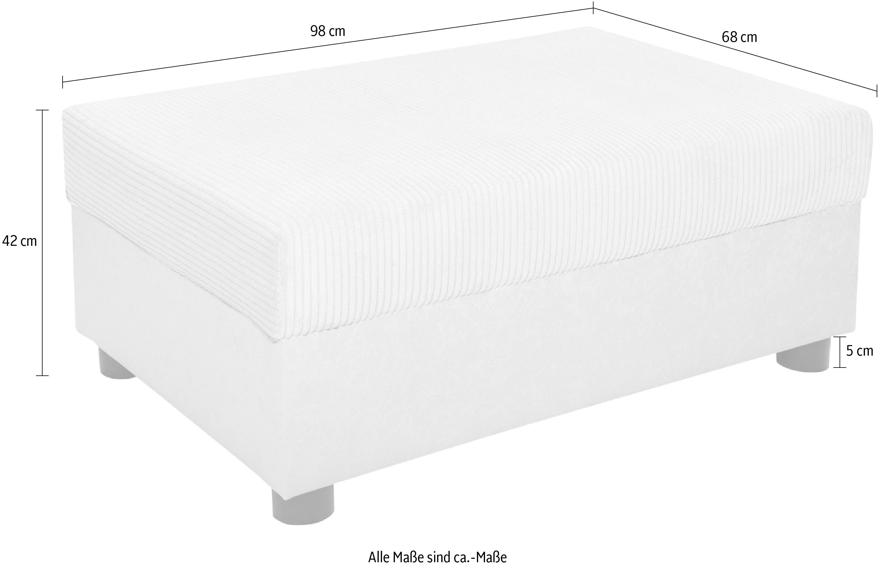 COLLECTION AB Hocker Parma, Frei stellbar, günstig online kaufen