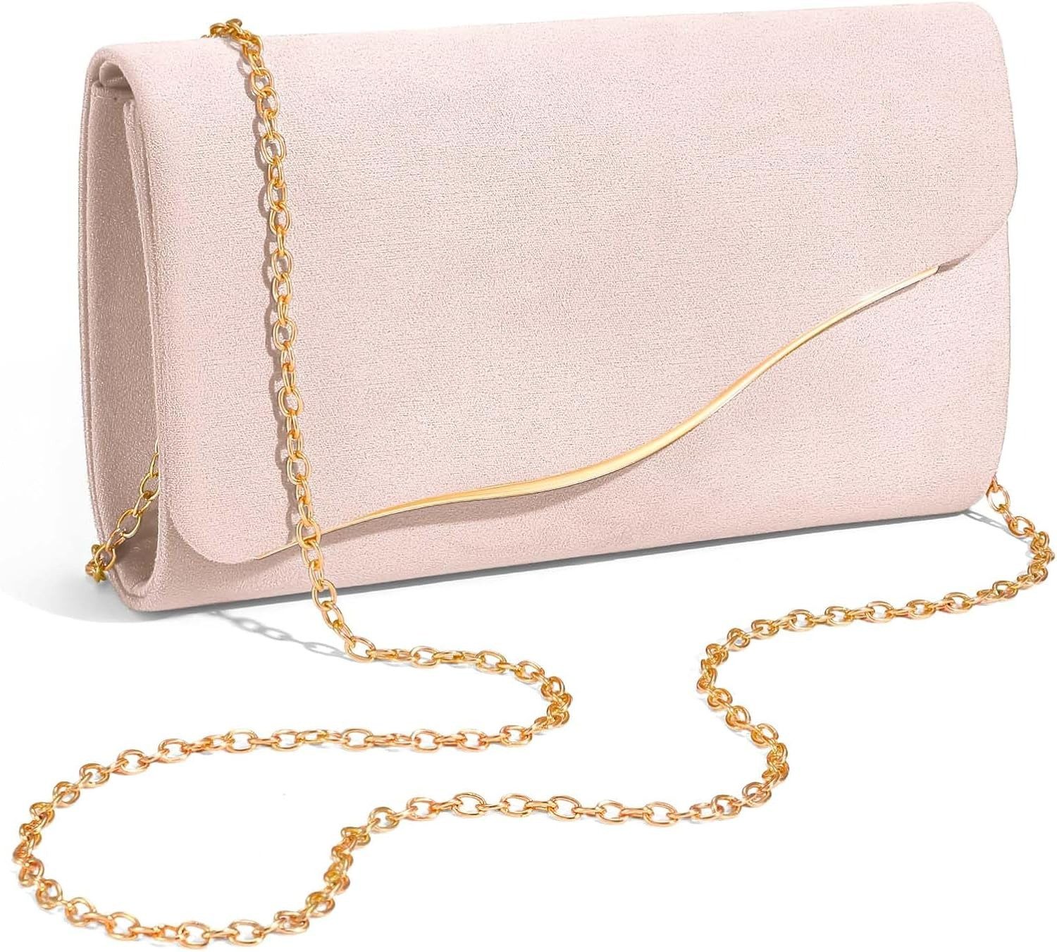 Zaewry Abendtasche Damen Fashion-Abendtasche, Vintage-Samt-Clutch, mit abnehmbarer Kette, geeignet für Hochzeiten und Partys