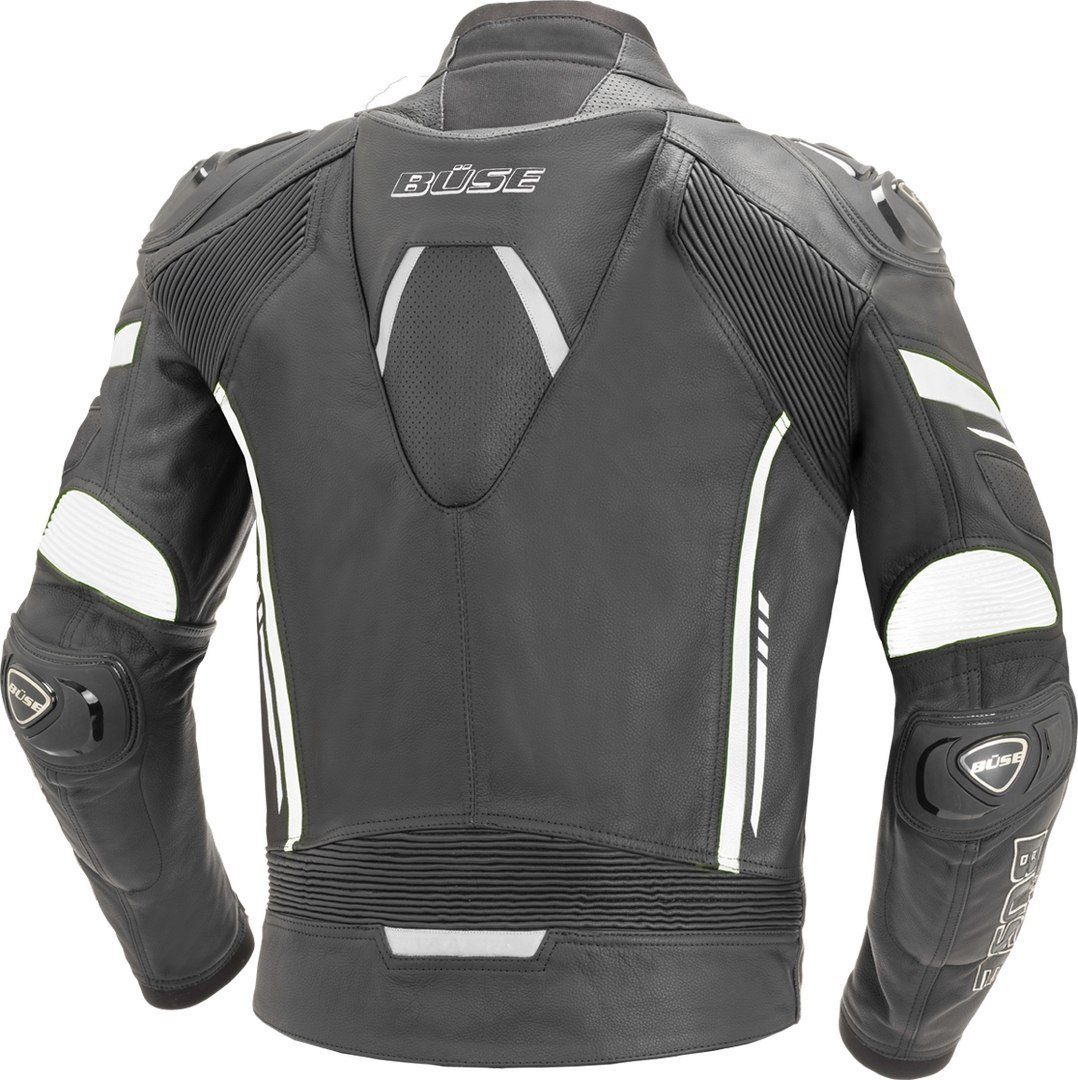 Büse Motorradjacke Imola Motorrad Lederjacke Atmungsaktiv reflektierende ro günstig online kaufen
