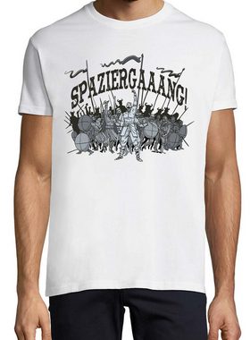 Youth Designz T-Shirt Spaziergaaang Herren Shirt mit trendigem Frontprint