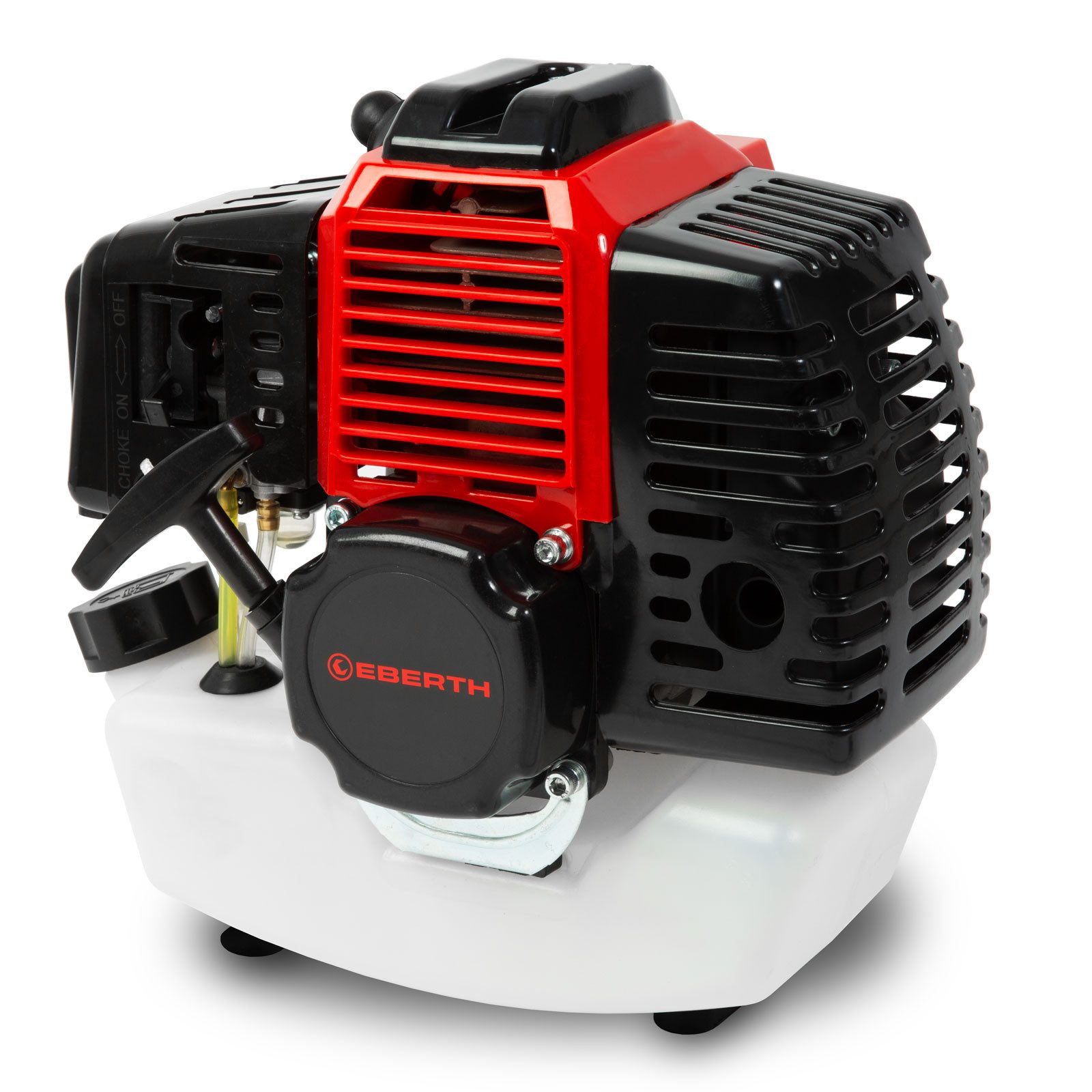 EBERTH Benzin-Motorsense 3 PS / 2,21 kW Benzinmotor 2-Takt, Luftkühlung, Seilzugstart, Ersatzmotor für Freischneider