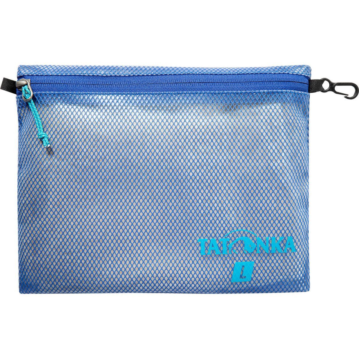 TATONKA® Smart-Wallet Zip Pouch 25 x 20cm, Praktische, transparente Reißverschlusstasche für Reise und Alltag