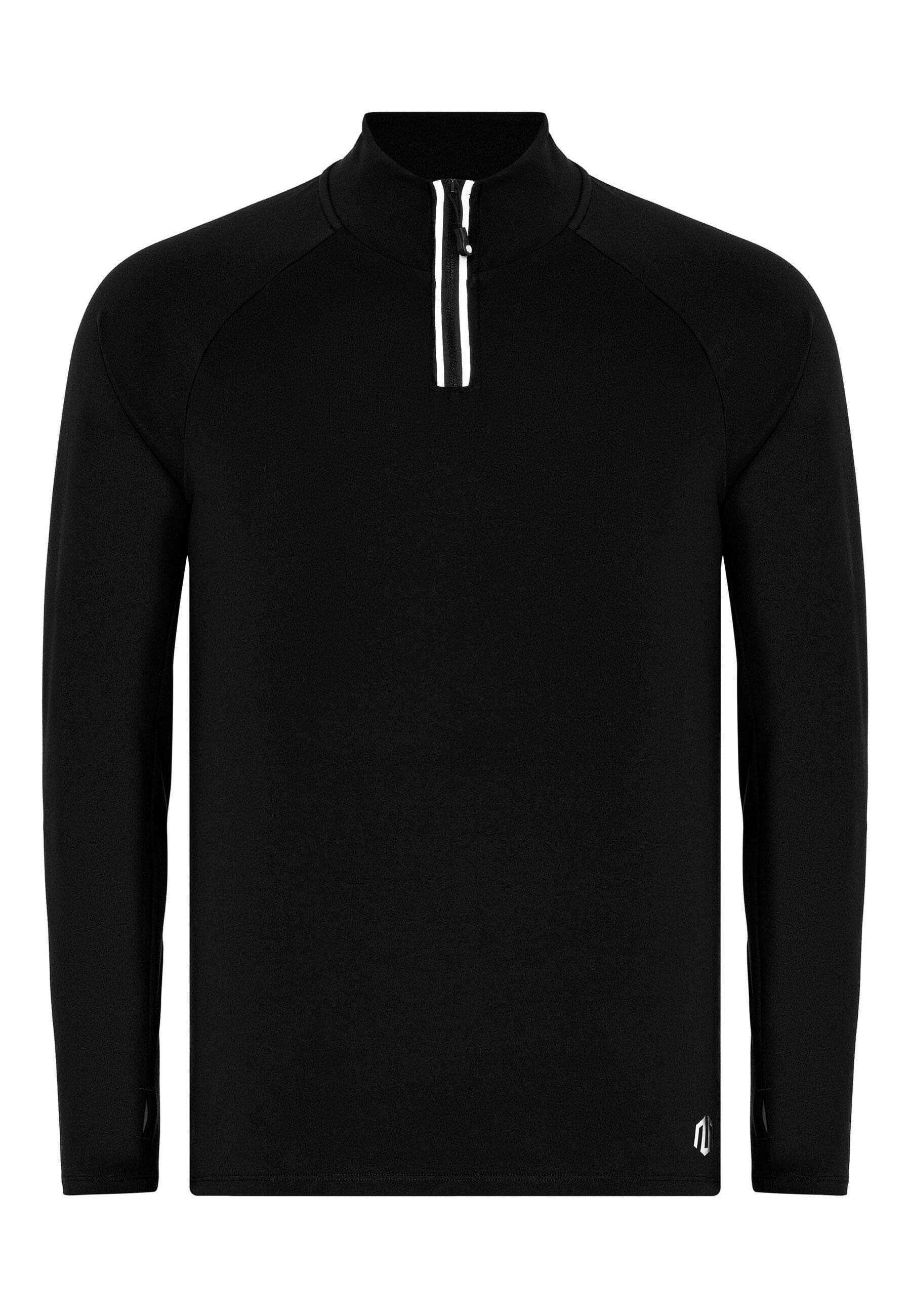 Morotai Sweater MOROTAI Herren Morotai Training Dry Half Zip Top (1-tlg)