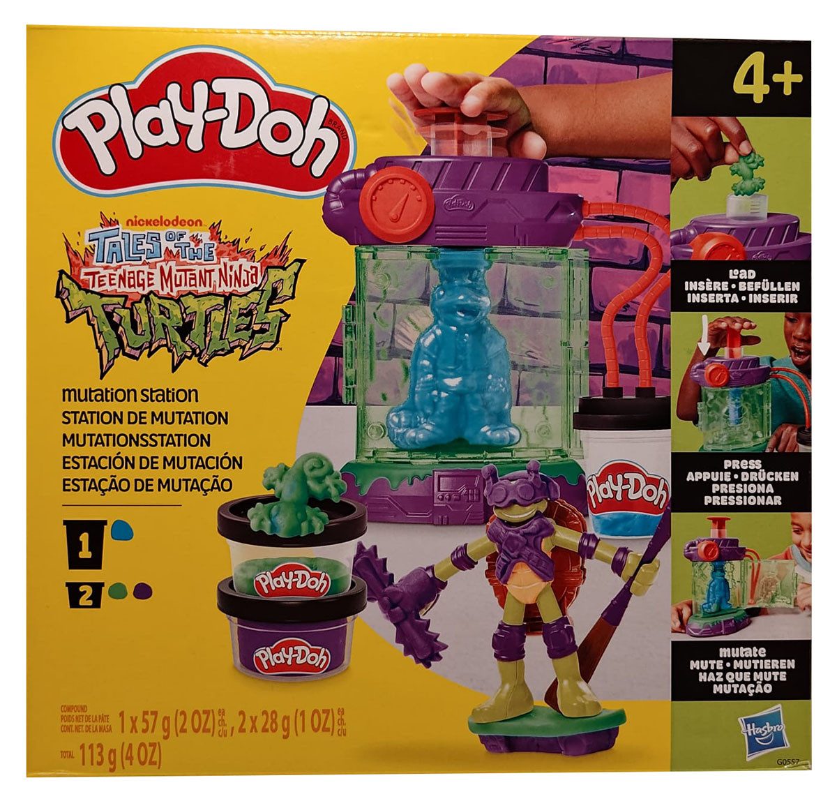 Play-Doh Modelliermasse Play-Doh Teenage Mutant Ninja Turtles Mutation Station Donatello