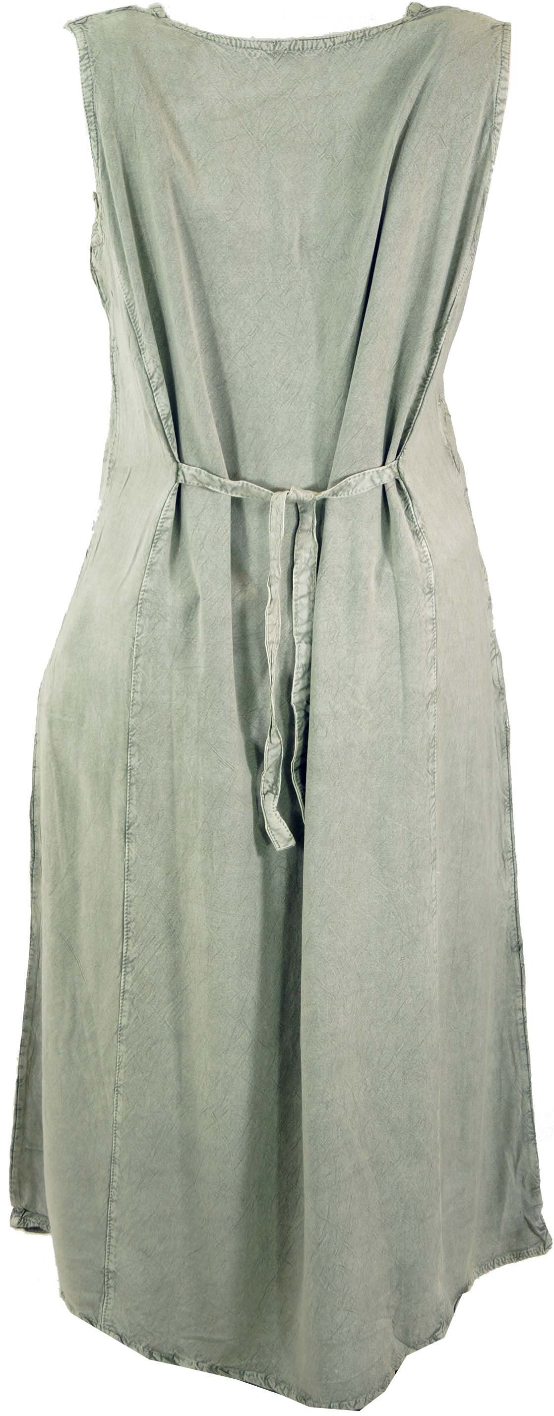 Guru-Shop Midikleid Besticktes Boho Sommerkleid, indisches günstig online kaufen