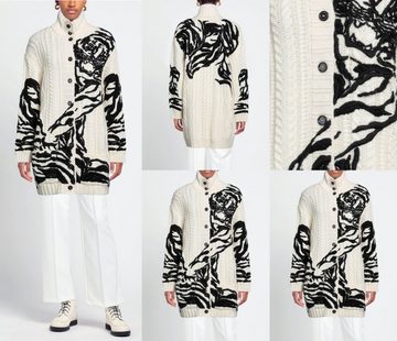 Valentino Cardigan VALENTINO Cable-Knit Cardigan Coat Mantel Strick-Jacke Jacket Parka Pu