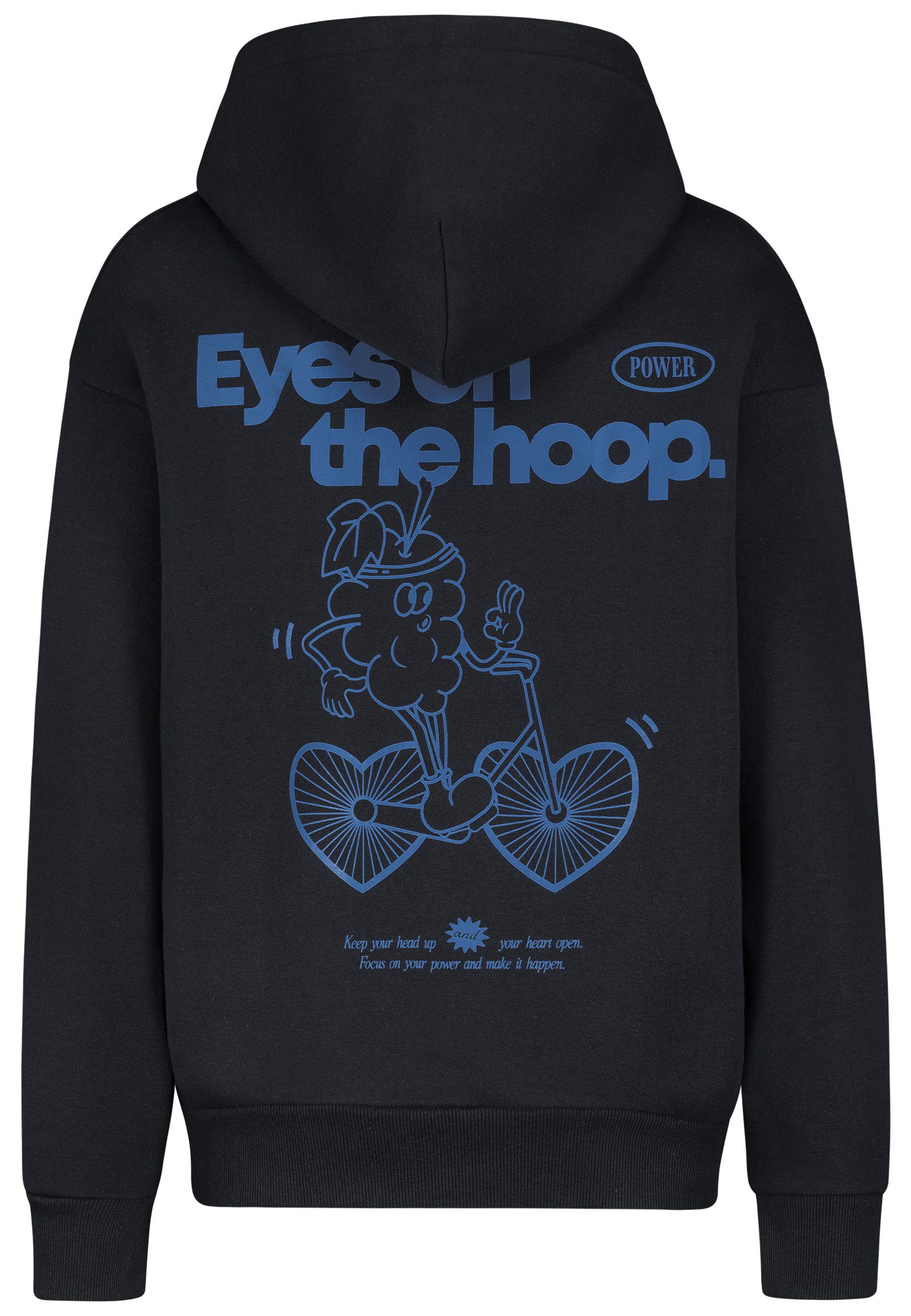 SUBLEVEL Hoodie Bequem mit Kängurutasche und motivierendem Slogan Sweater P günstig online kaufen