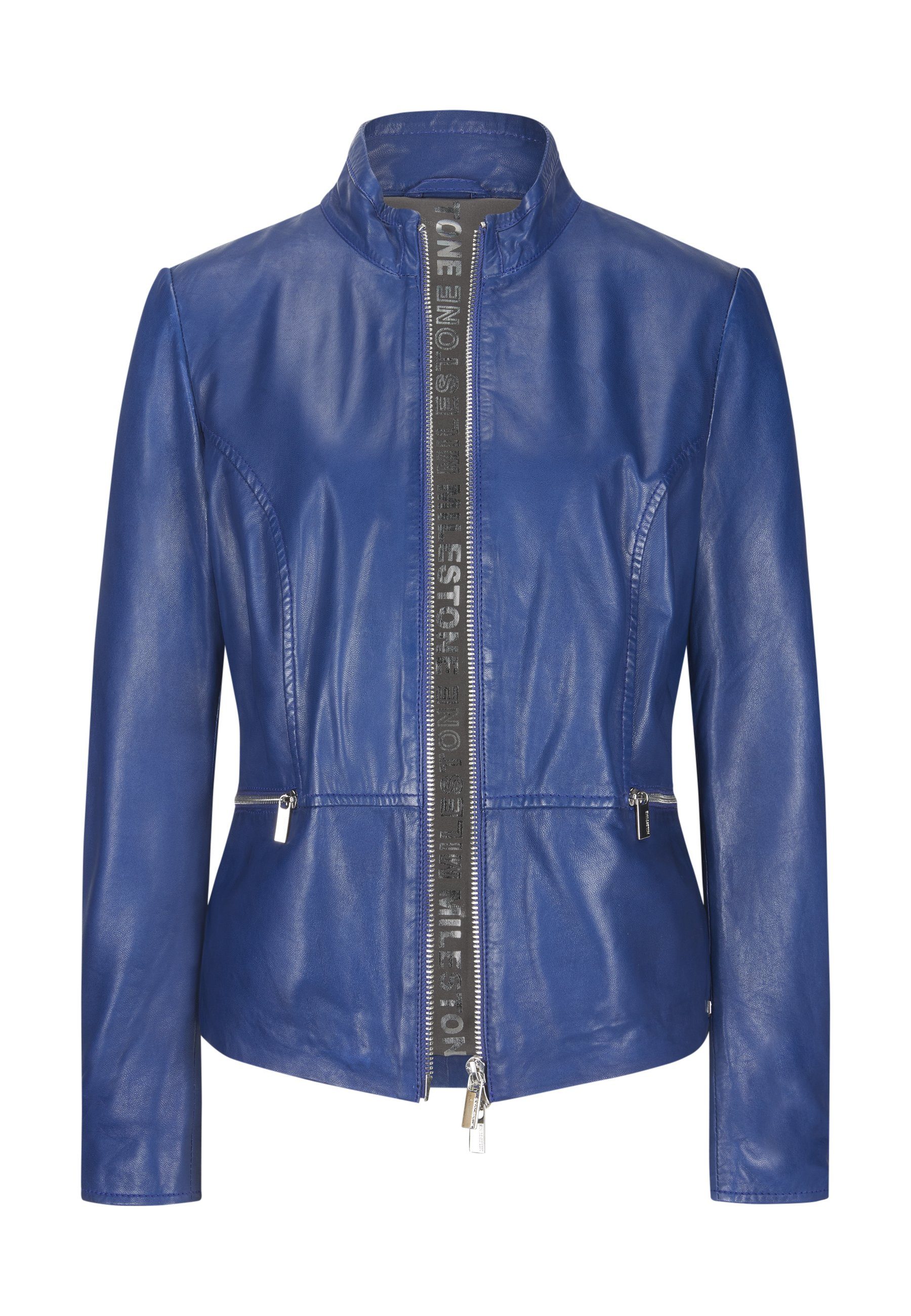 Bikerjacke Milestone MSArieta Royal