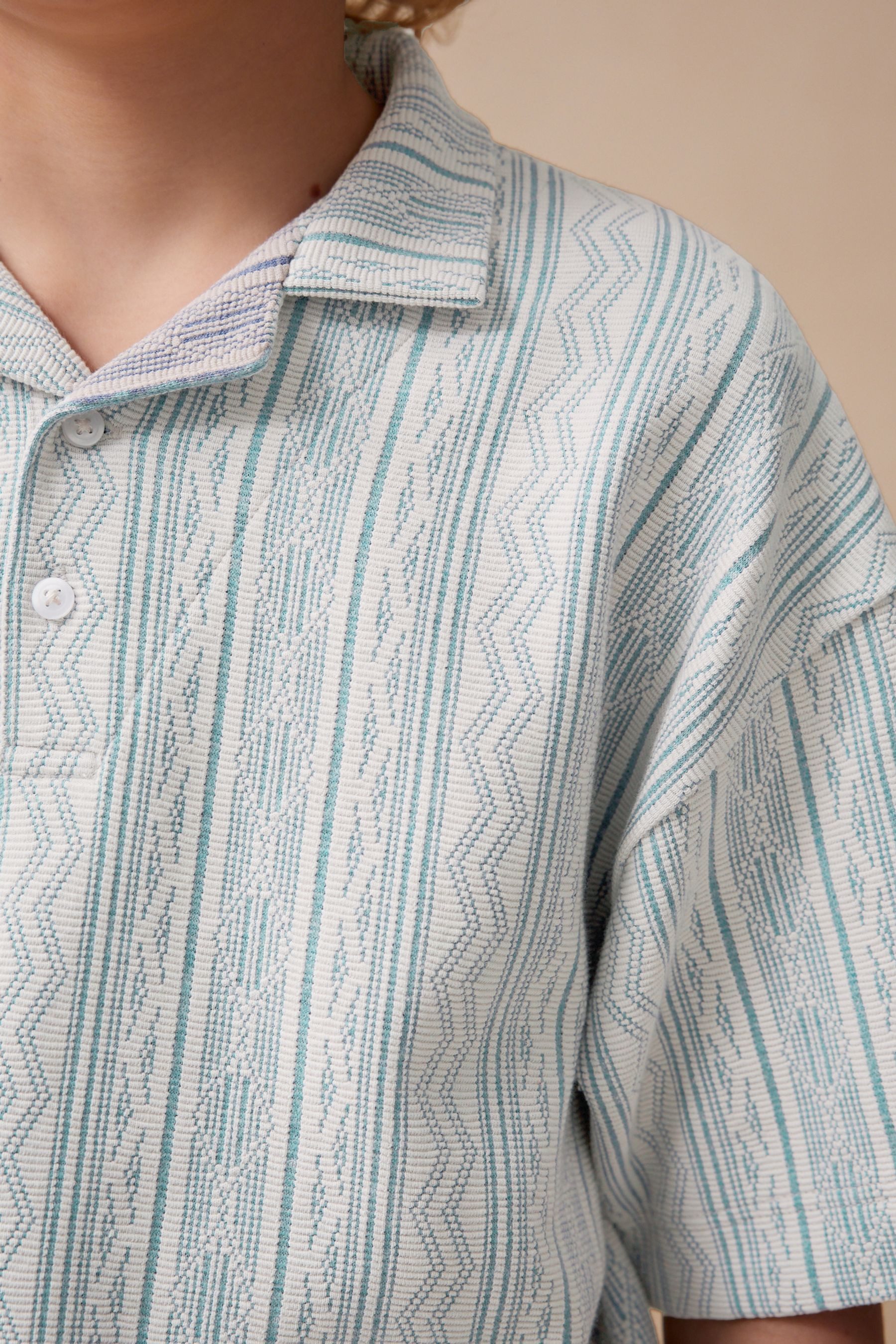 Next Shirt & Shorts Polo-Shirt mit Kragen und Shorts im Set (2-tlg)