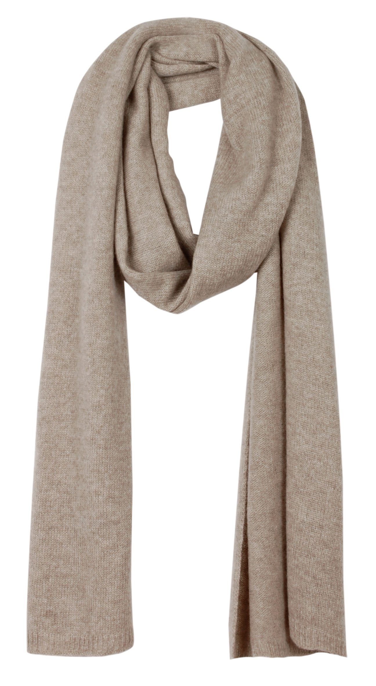 Bovari Kaschmirschal 100% Kaschmir Schal - Damen und Herren - Strick-Schal Premium Qualität