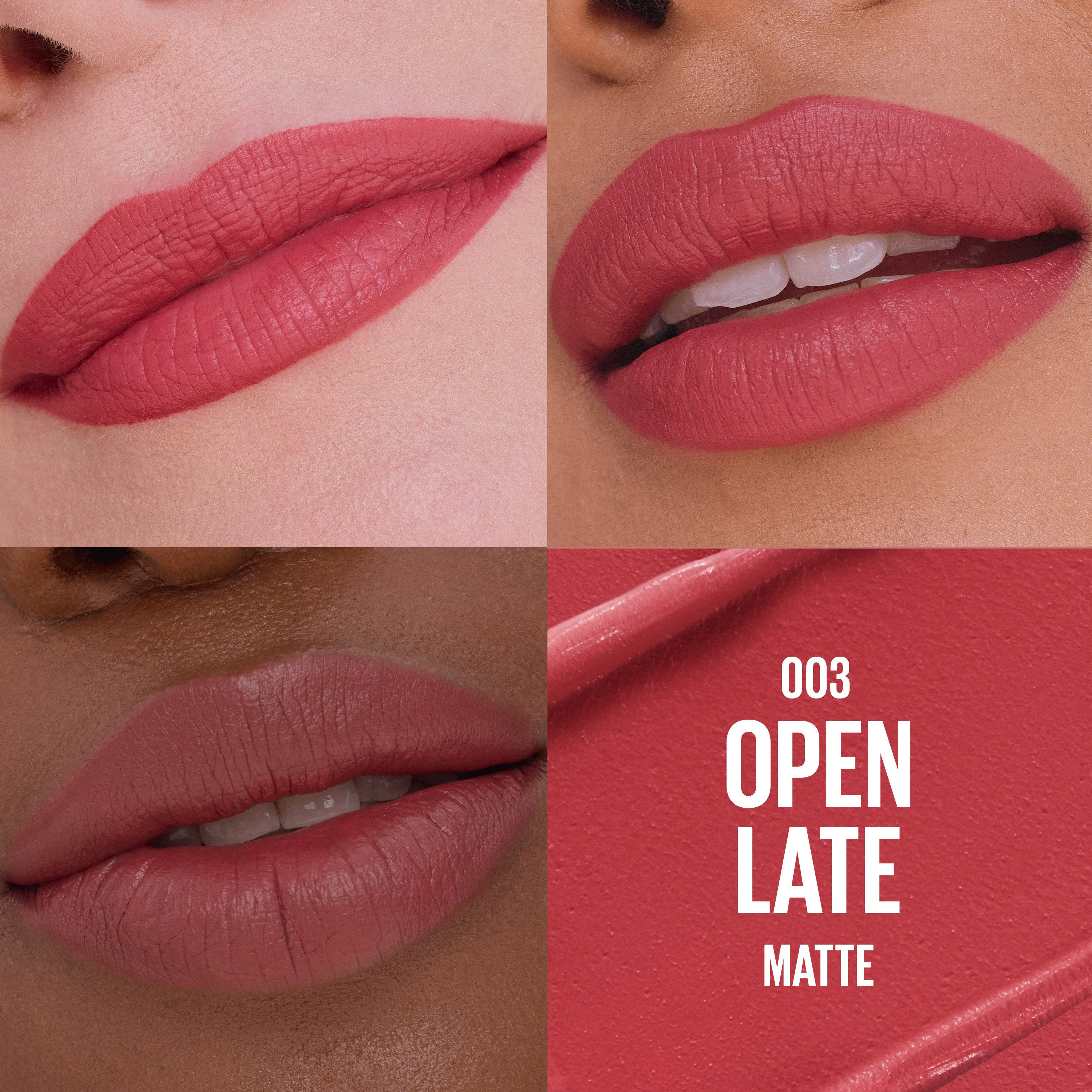 MAYBELLINE NEW YORK Lippenstift SERUM LIPPSTICK, glattes, mattes Finish für strahlende Lippen