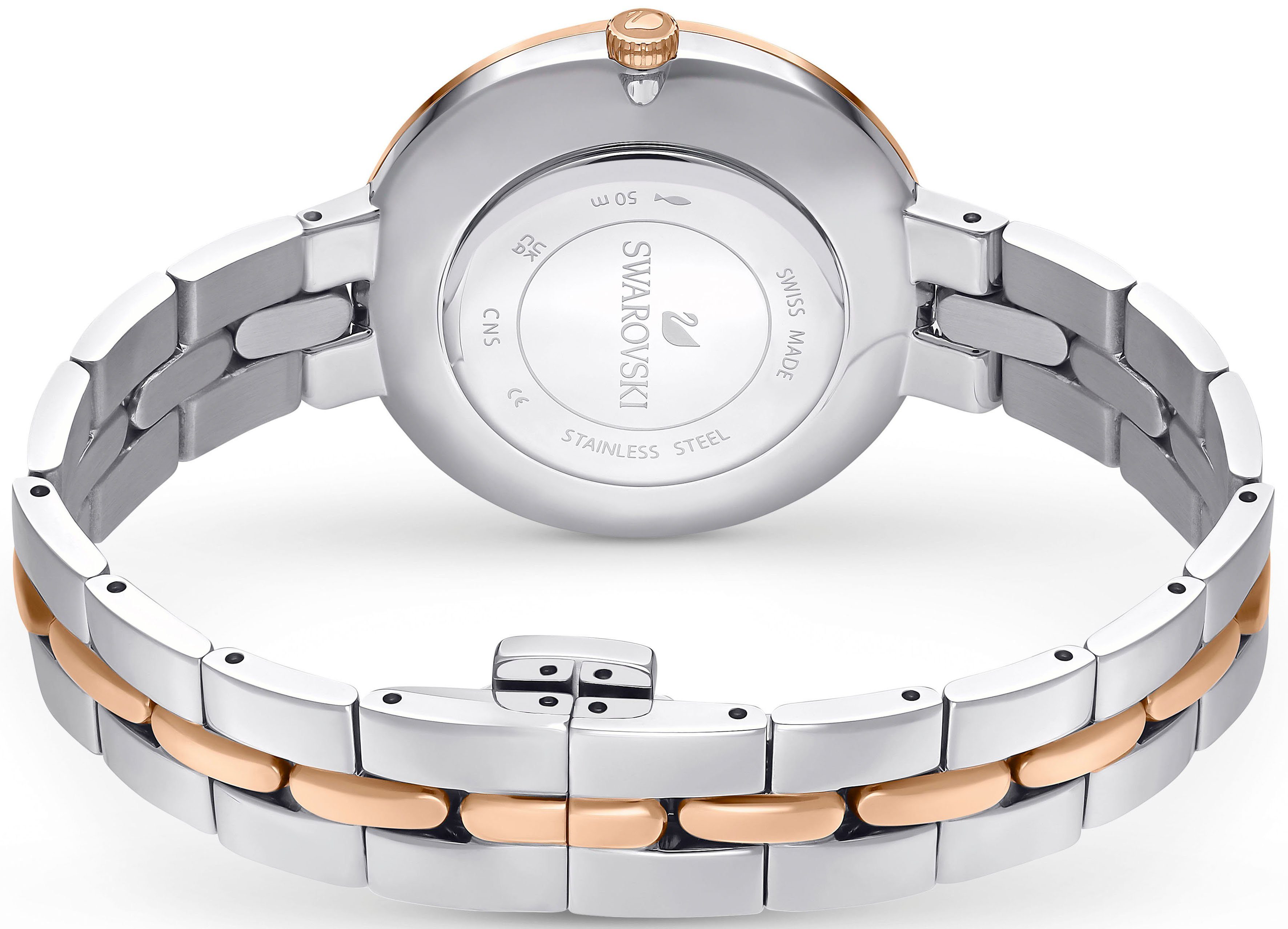 Swarovski Quarzuhr COSMOPOLITAN 5644081, Armbanduhr, Damenuhr, Swarovski-Kristalle, Swiss Made