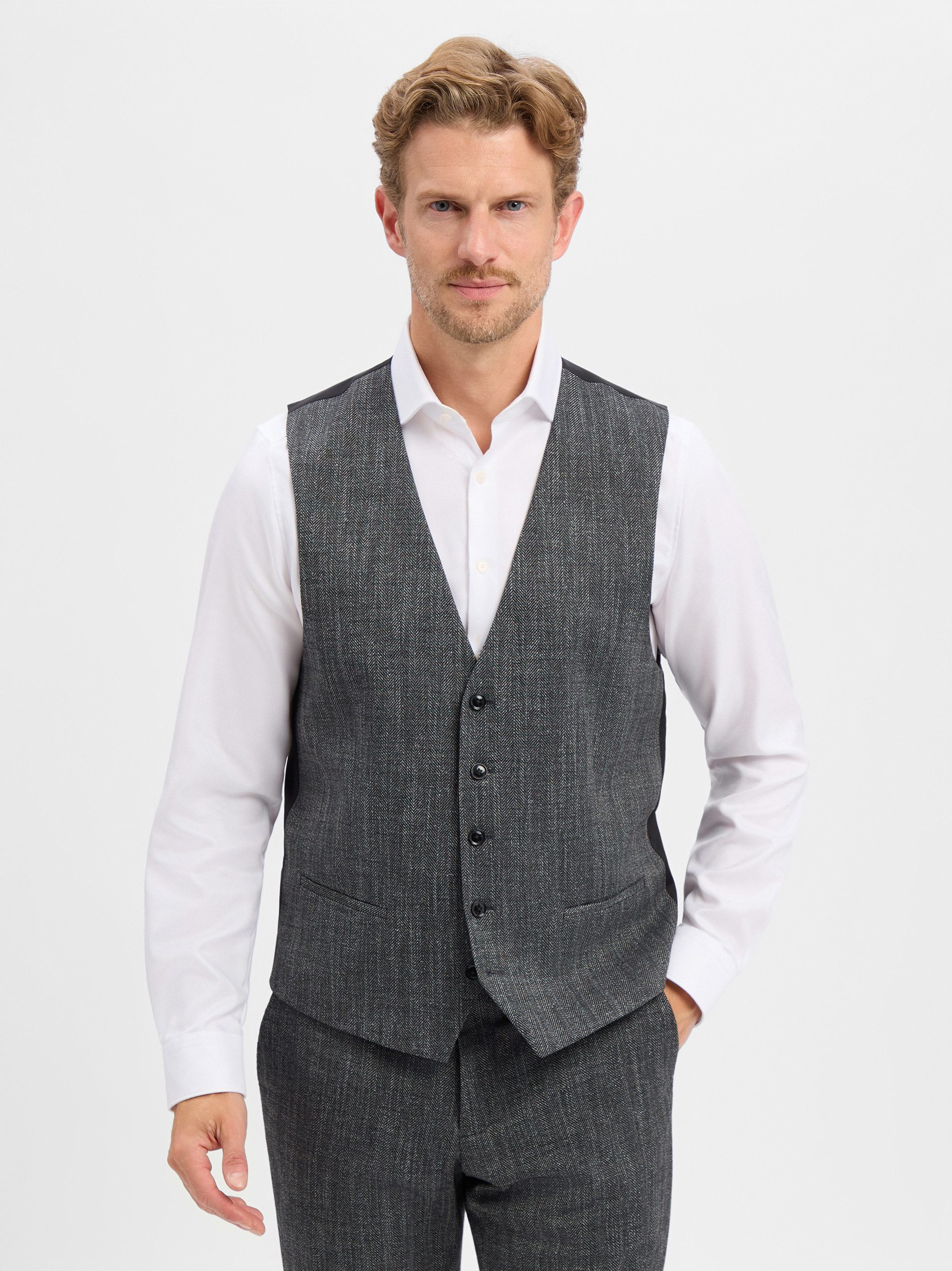 Finshley & Harding Anzugweste Modreg