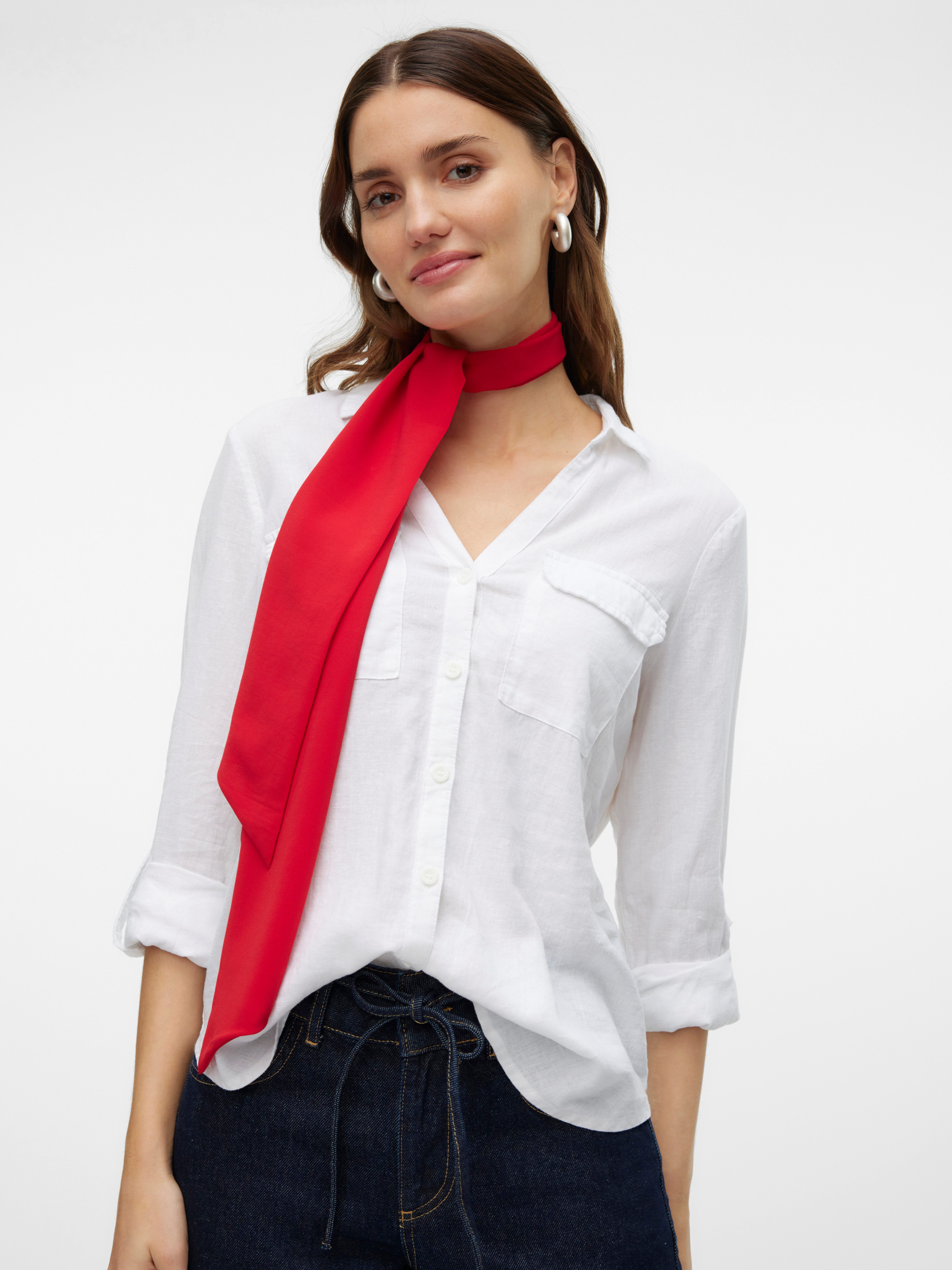 Vero Moda Langarmbluse VMLINN BUMPY LS SHIRT WVN NOOS Viskosemischung, regu günstig online kaufen
