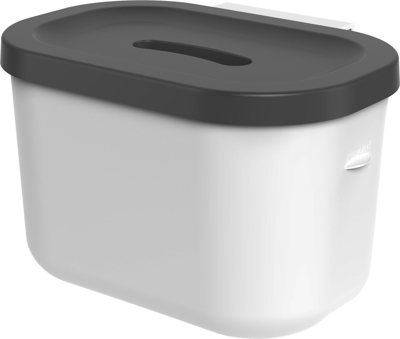 ROTHO Biomülleimer Rotho Komposteimer Jive Bio 3,2 L schwarzweiß