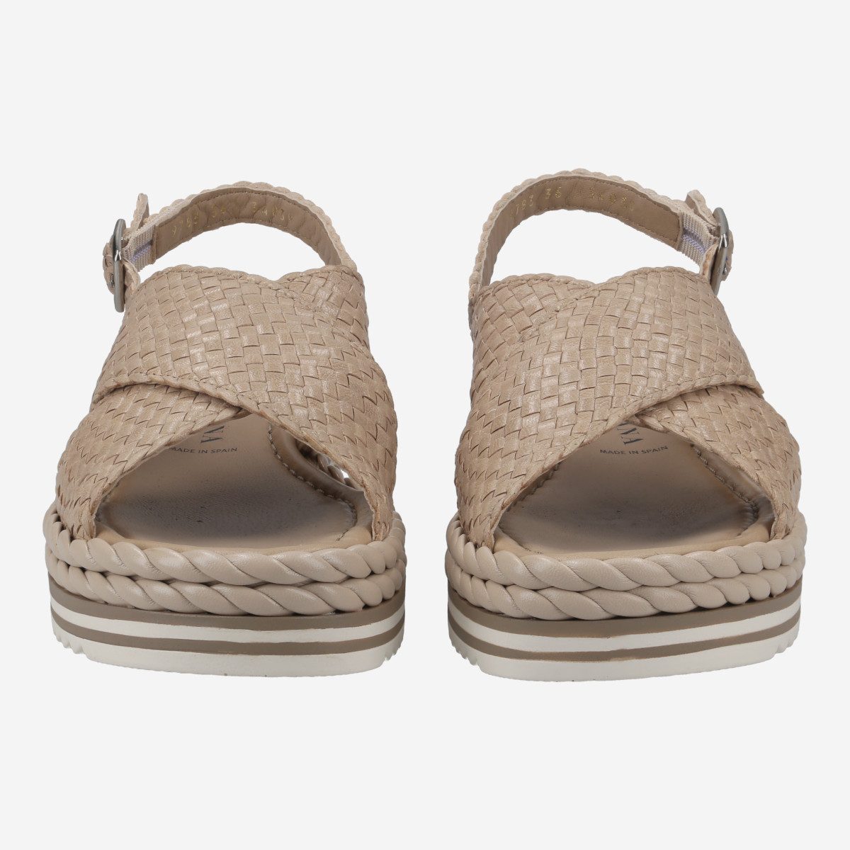 Pons Quintana Pons Quintana 9783.T00 TAUPE, Sandaletten, Taupe/ Beige, Damen Sandalette