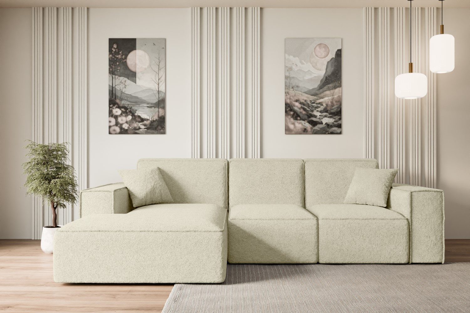 ALTDECOR Ecksofa SERRA-L, Sofa Praktische Bequeme günstig online kaufen
