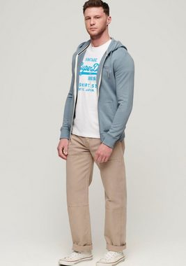 Superdry Kapuzensweatjacke SD-ESSENTIAL LOGO ZIP HOODIE UB