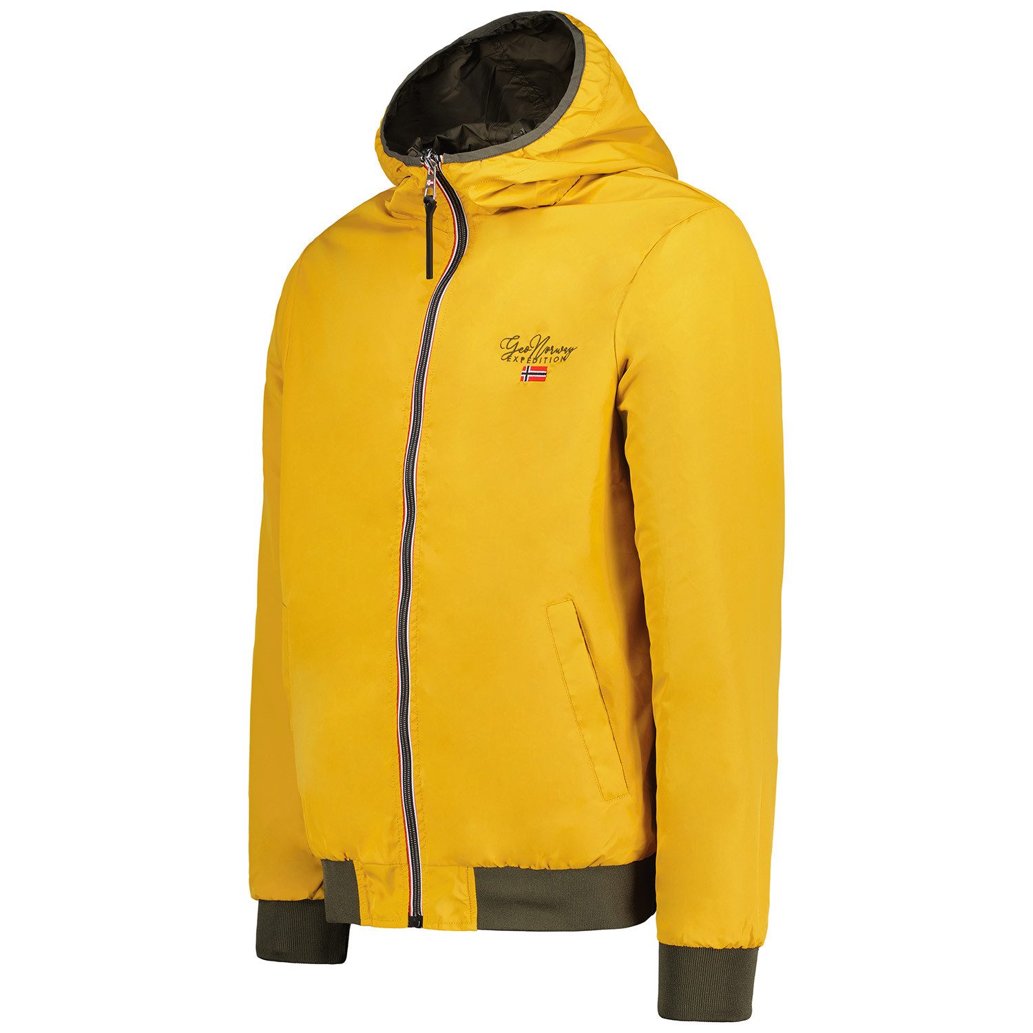 Geographical Norway Softshelljacke Herren Regular Fit Jacke Wendbar baarrivial men mit Kapuze