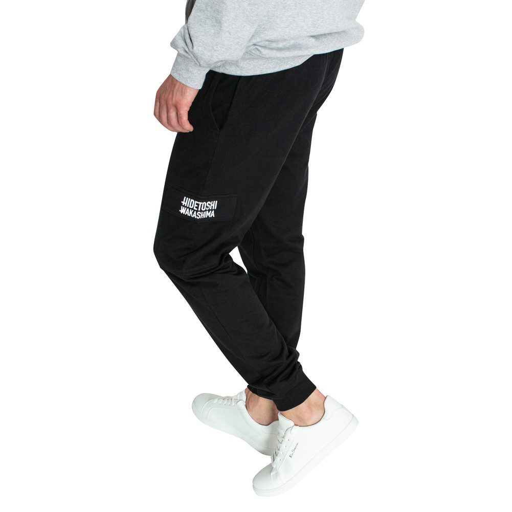 HIDETOSHI WAKASHIMA Jogginghose HIDETOSHI WAKASHIMA "1st" Herren Cargo Jogginghose leichtes, angenehmes Material