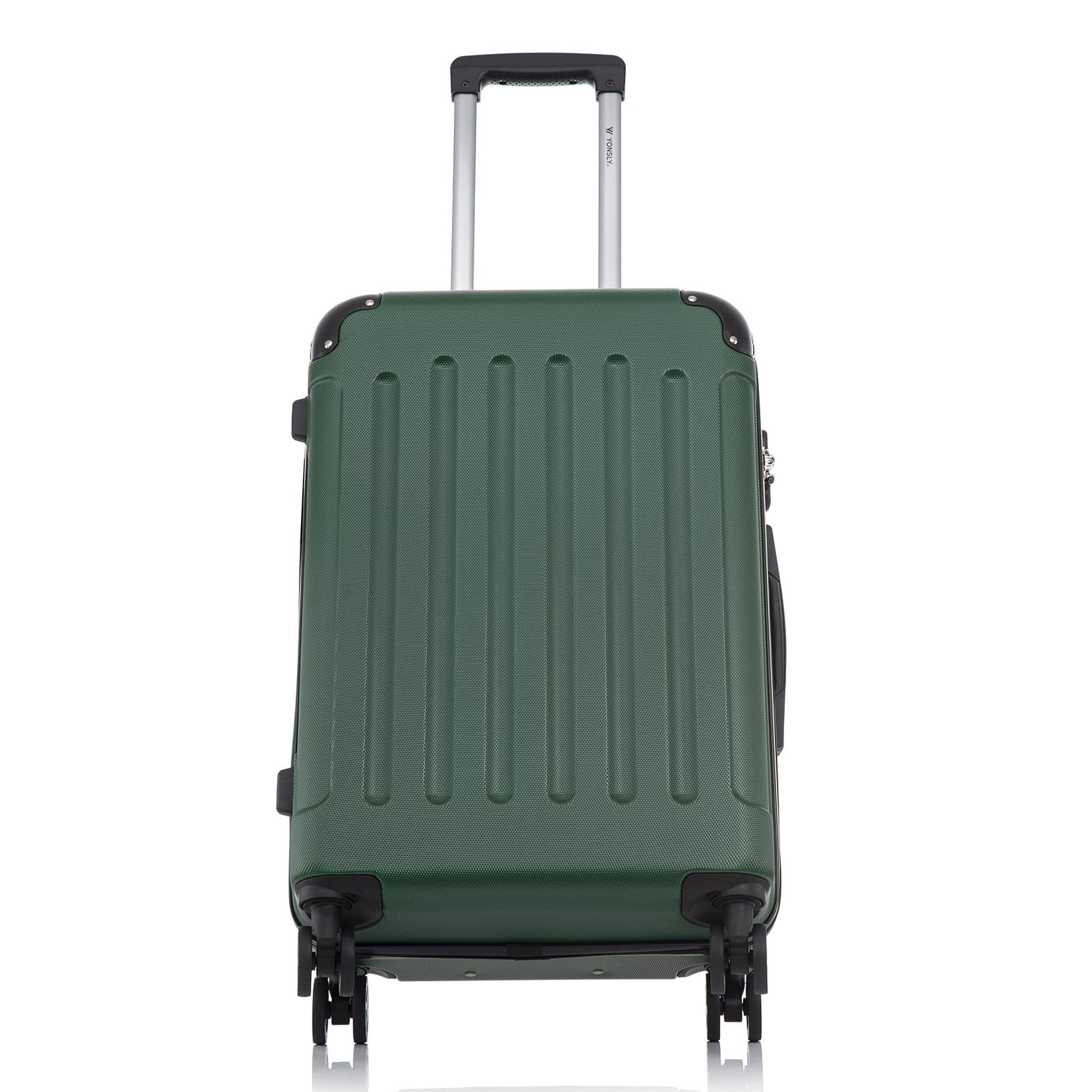 yonsly Kofferset 4er Set, Reisekoffer Trolley mit 360° Rollen ABS-Hartschal günstig online kaufen