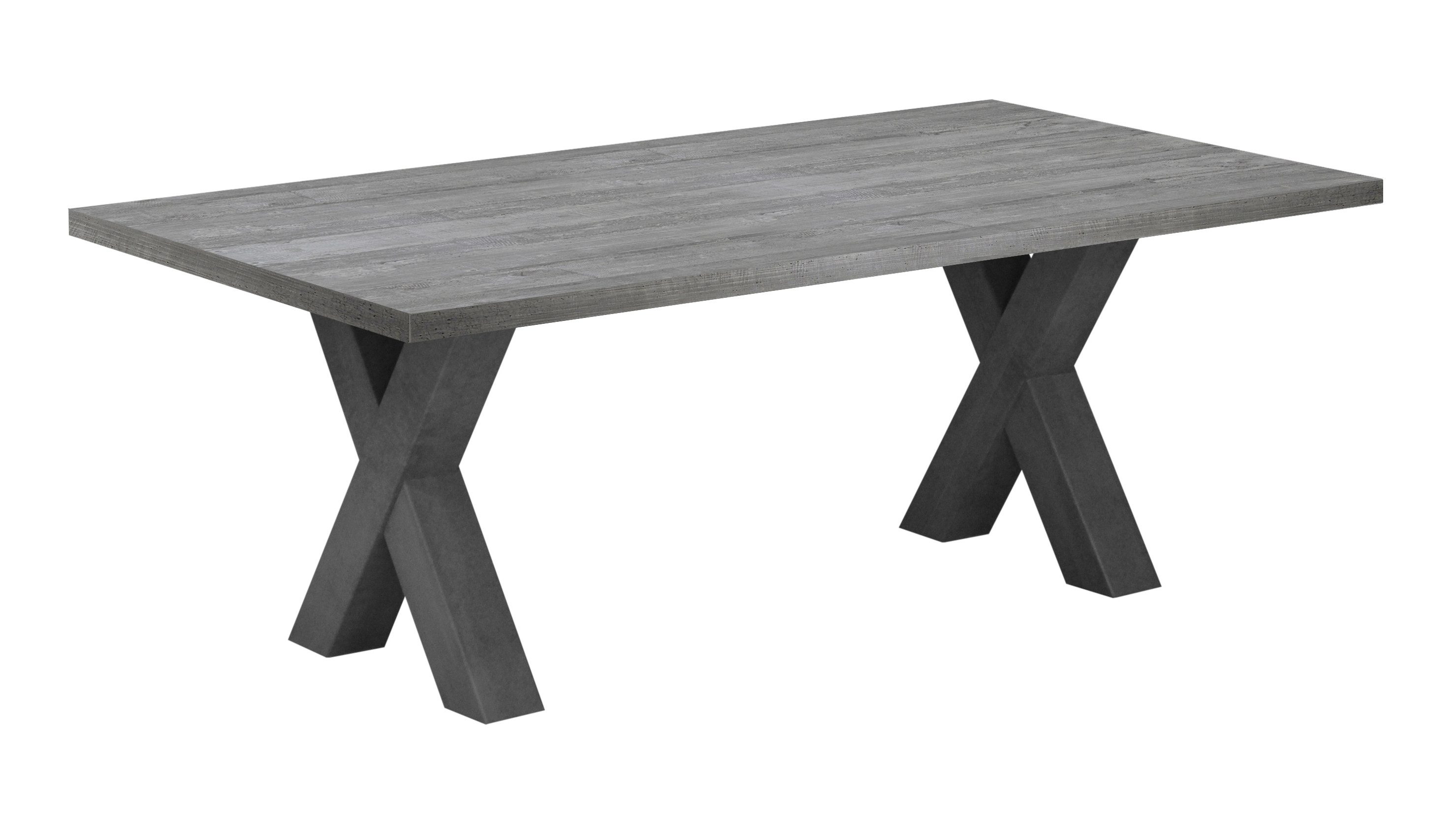 Mäusbacher Couchtisch in graphit / beton (BxHxT: 120x47x70 cm)