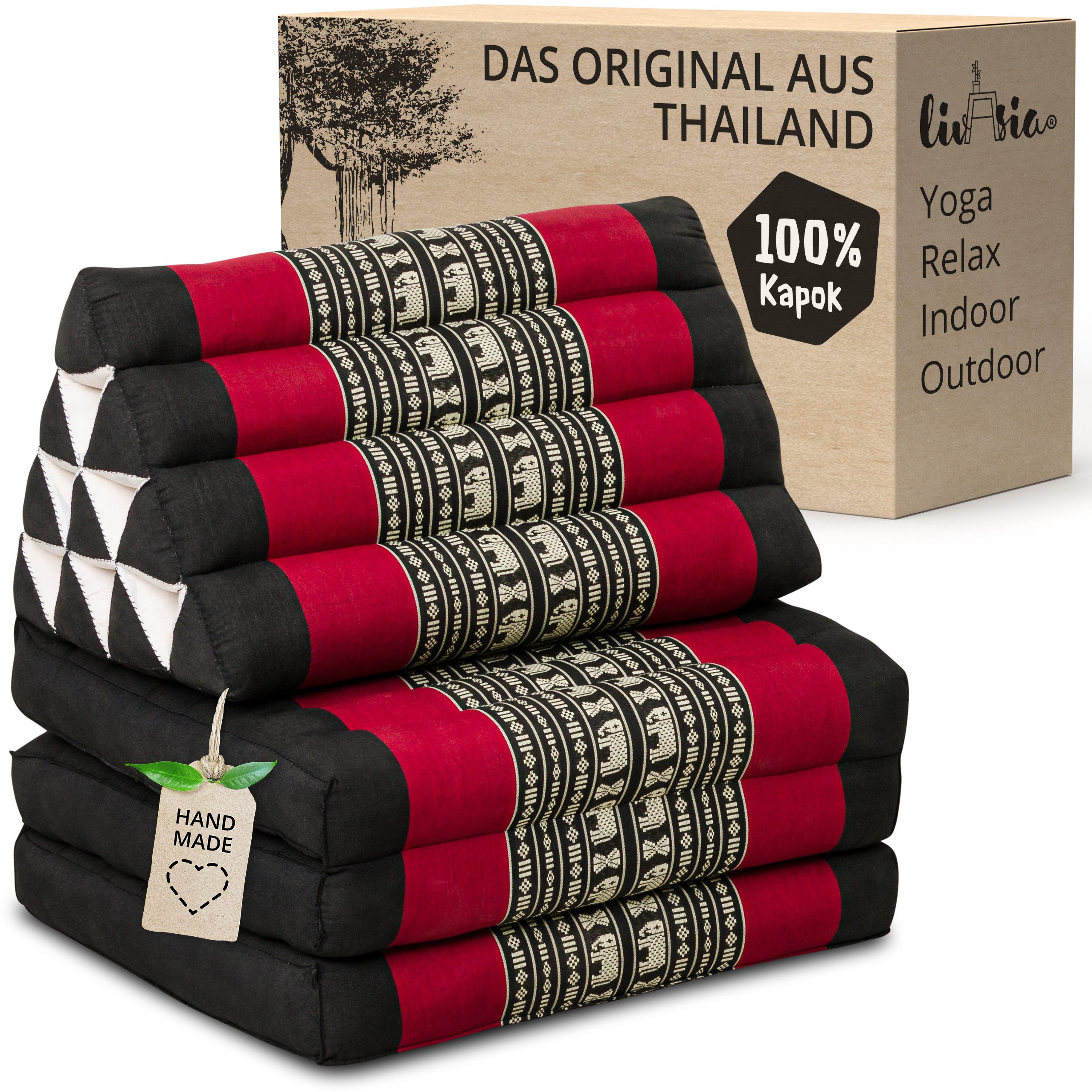 livasia Sitzsack Thaikissen 3 Auflagen (Classic) vegan günstig online kaufen