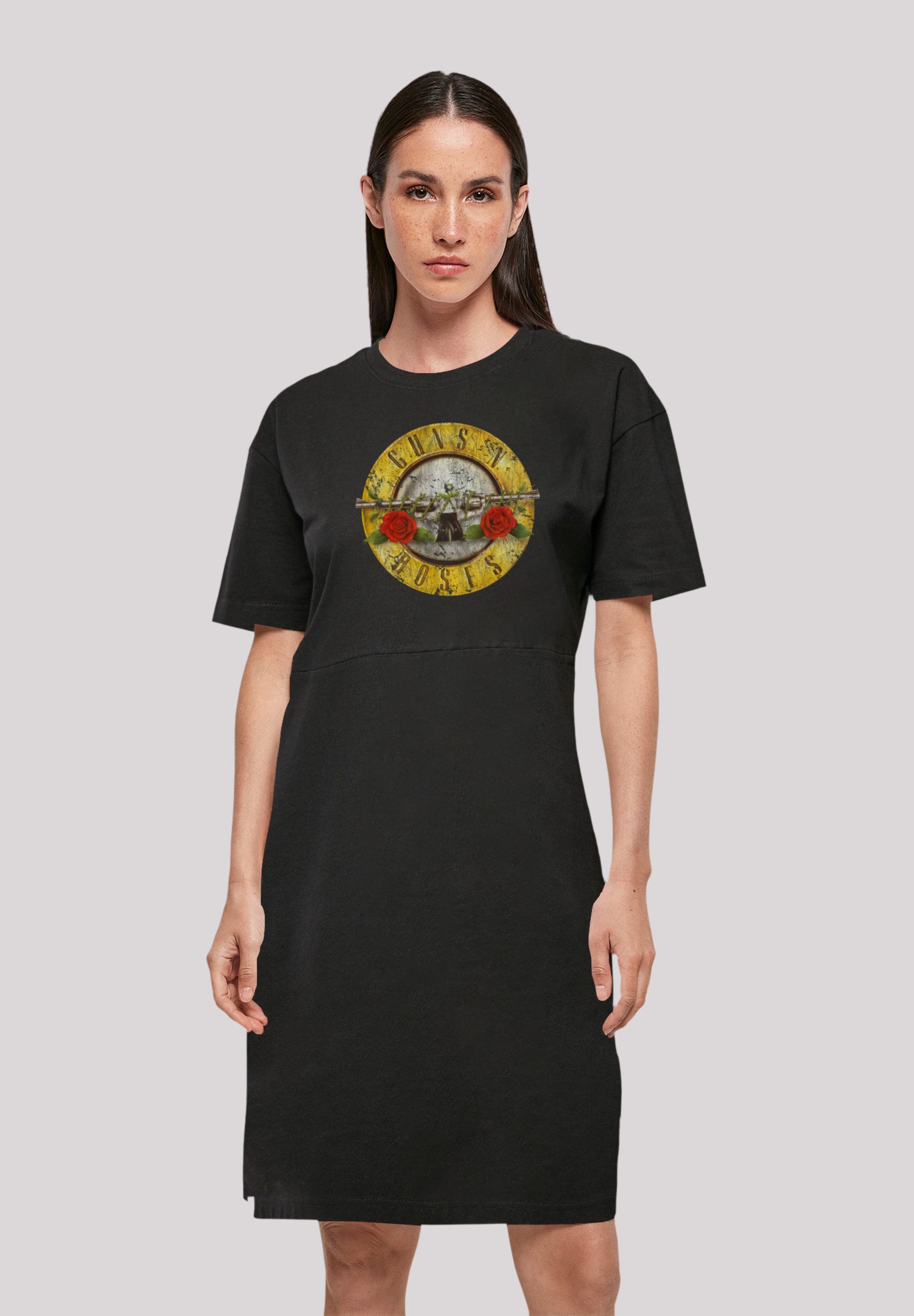 Shirtkleid Guns 'n' Roses Vintage Logo Black