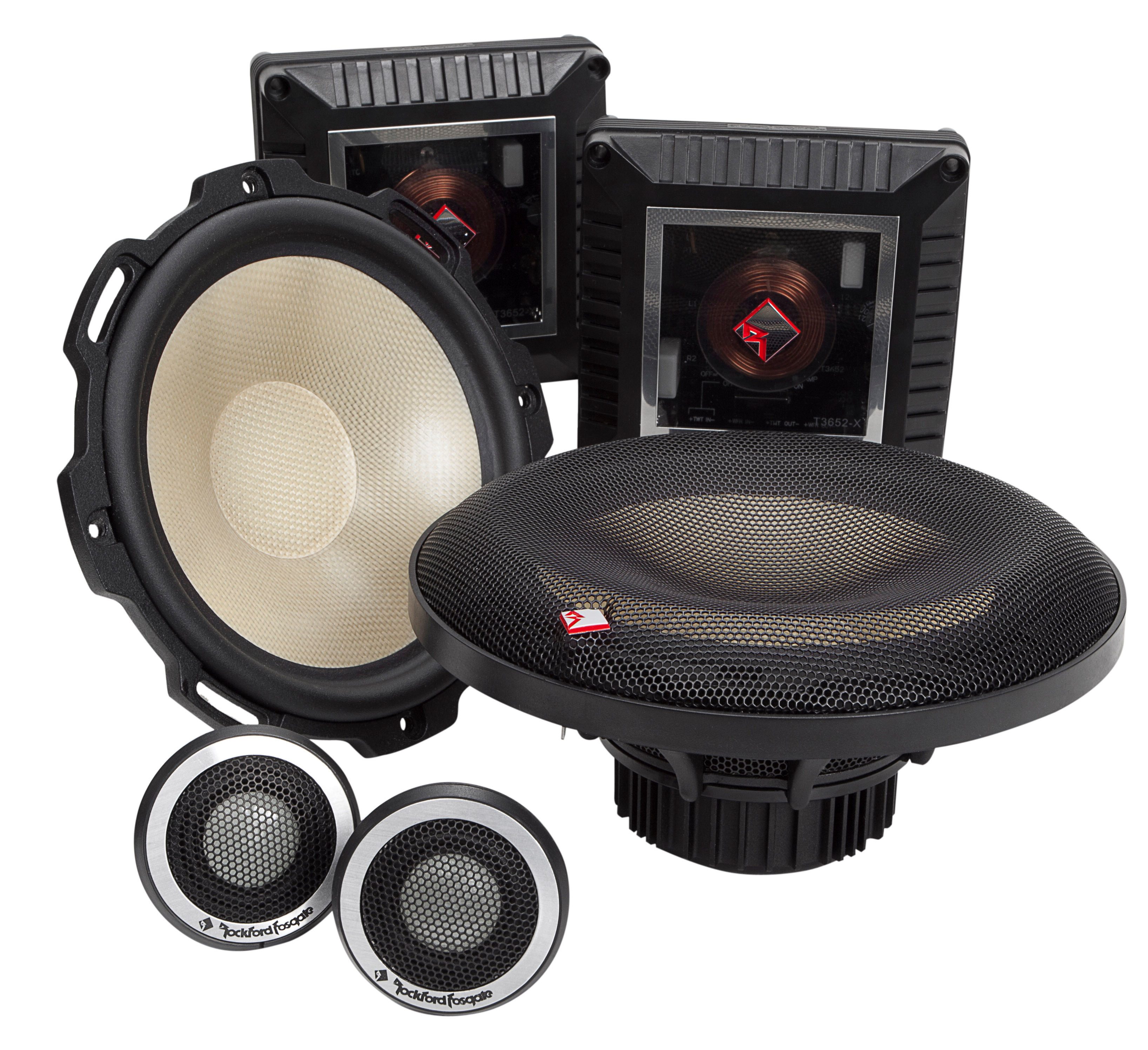 Rockford Fosgate Rockford Fosgate T3652-S POWER 2-Wege Kompo Lautsprecher 16,5 cm Auto-Lautsprecher