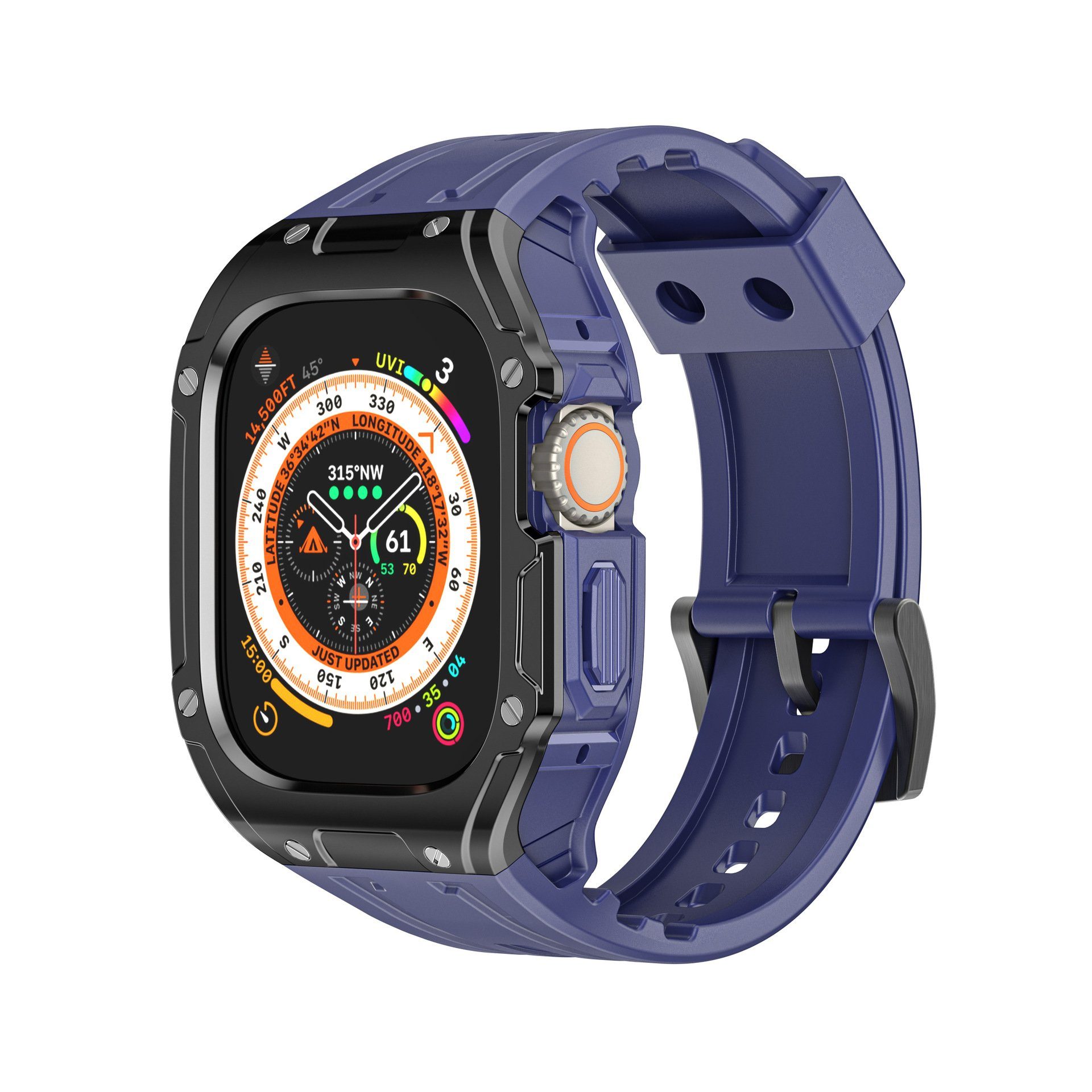 FELIXLEO Uhrenarmband Hülle für Watch Schutzhülle iwatch8Ultra49mm Apple