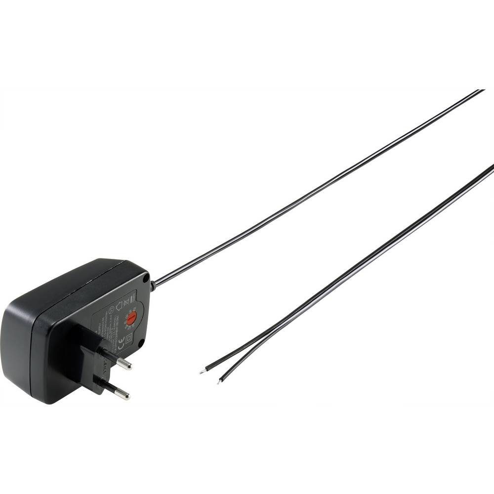 VOLTCRAFT Sng-1500N-Ow Steckernetzteil VC-11258695 Steckernetzteil (Ausgangsspannung regelbar, offene Kabelenden)