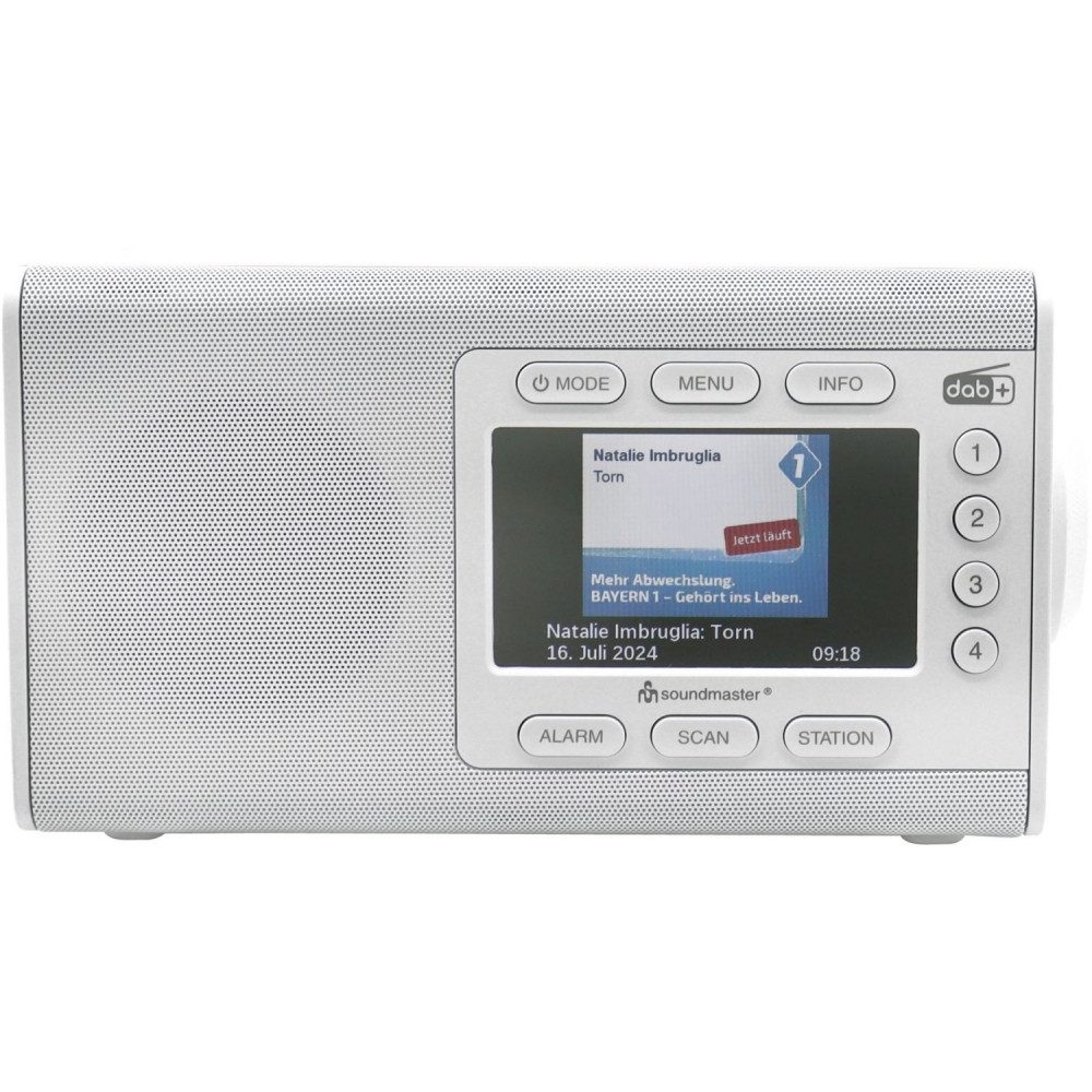 Soundmaster DAB900WE DAB Radioempfänger - Digitalradio. Radio