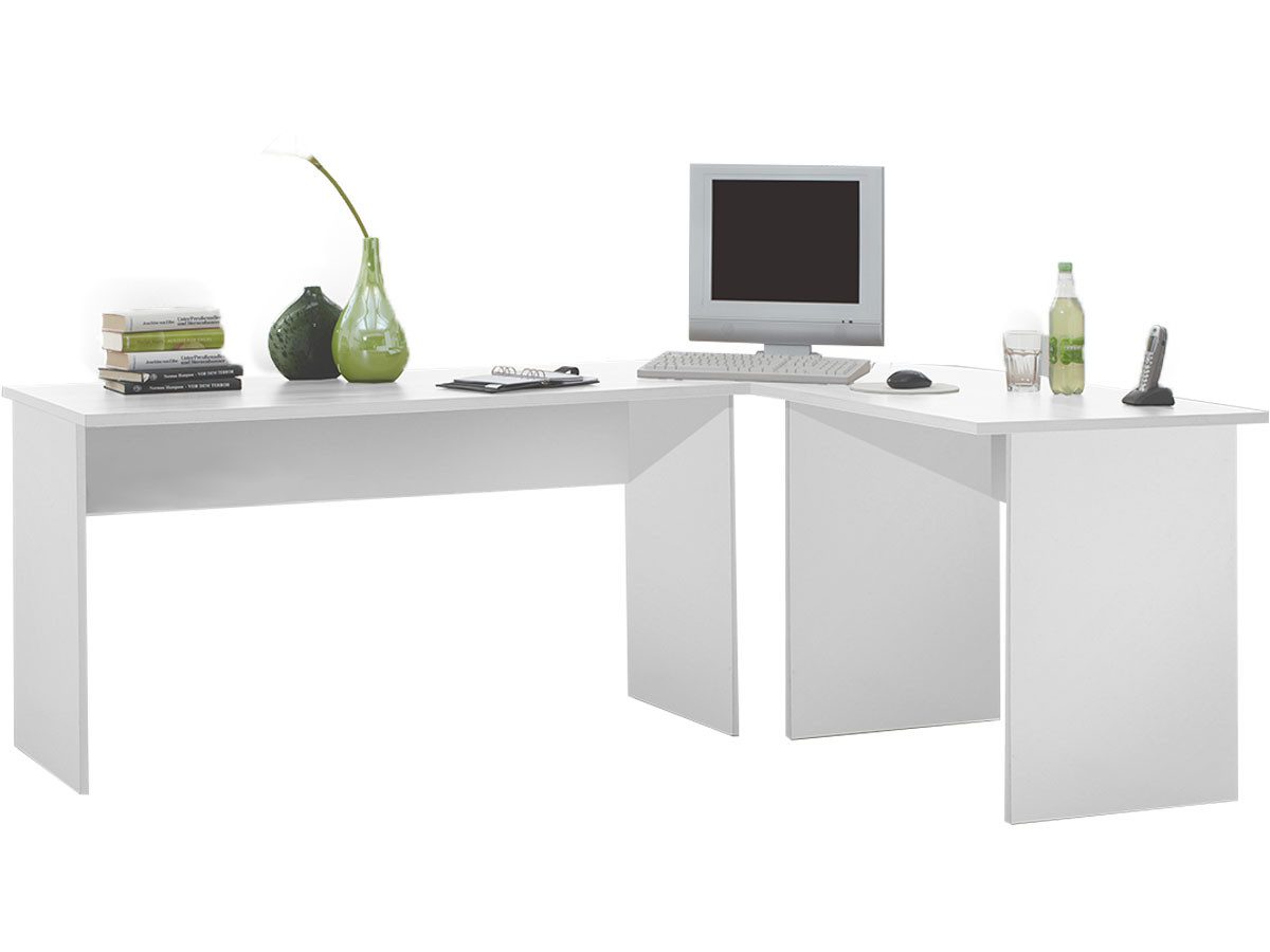 FMD Möbel Schreibtisch 205 x 76 x 65 cm (B/H/T)