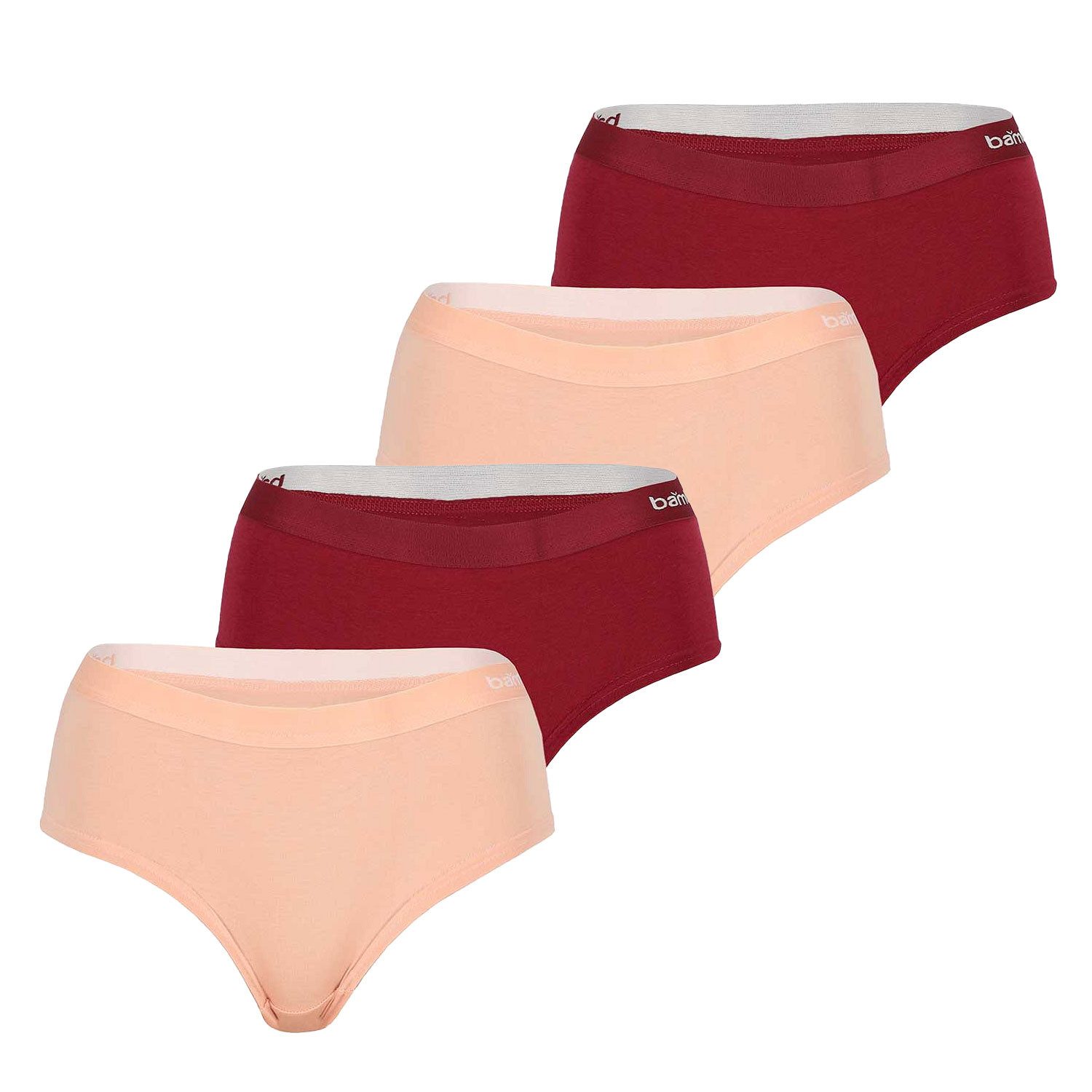 Apollo Slip Bamboo (4-St., Mehrpack) Basic Hipster, atmungsaktiv, im 4er Pack