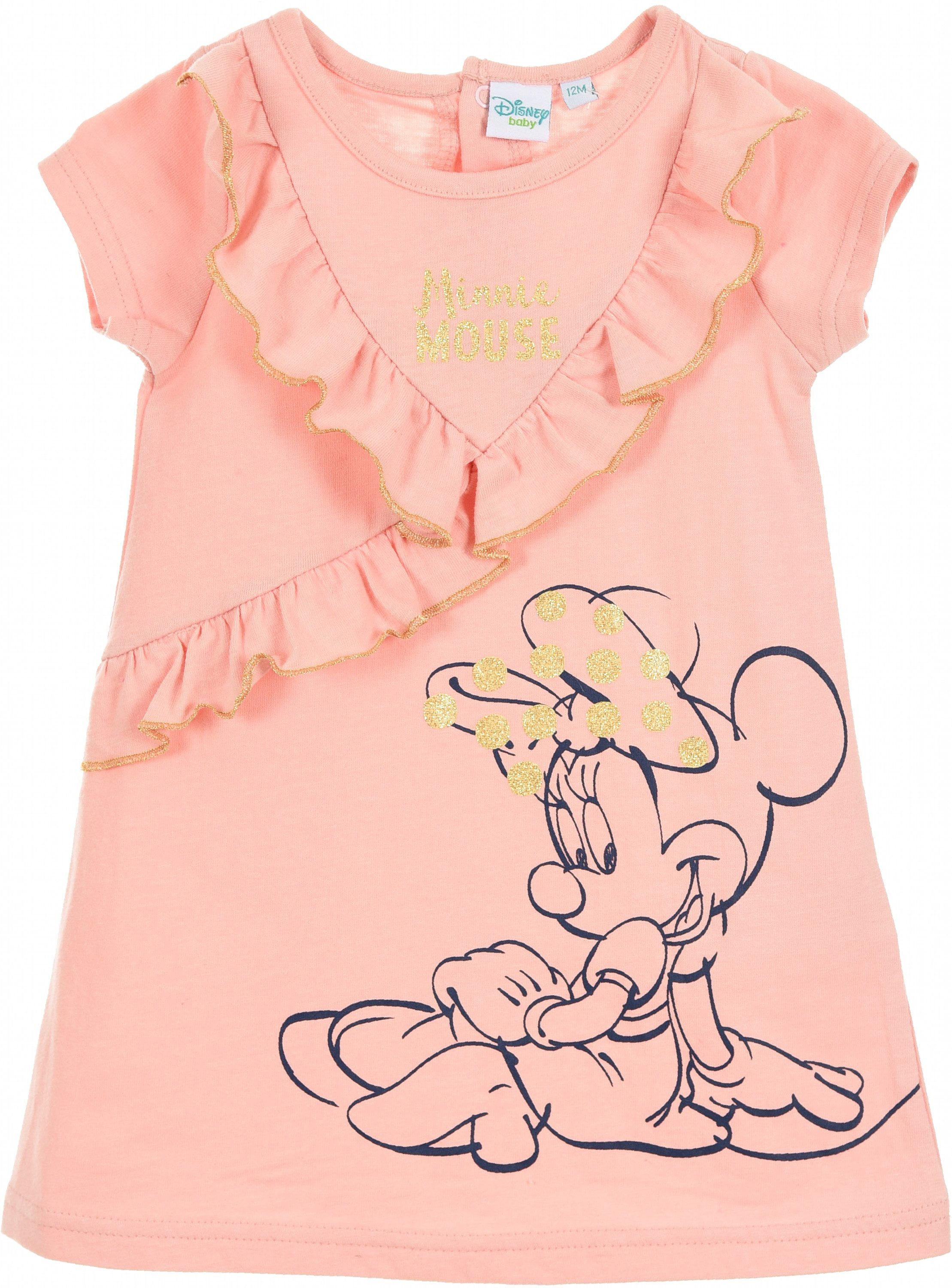 Jerseykleid Minnie Mouse Mädchen Kleid Disney Baby 12-36 Monate