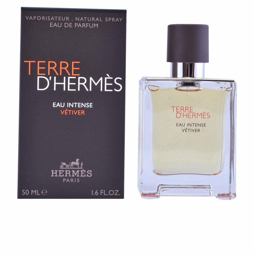 HERMÈS Eau de Parfum Terre dHerms Eau Intense Vtiver, Glasflakon, Parfüm EDP, Herrenduft