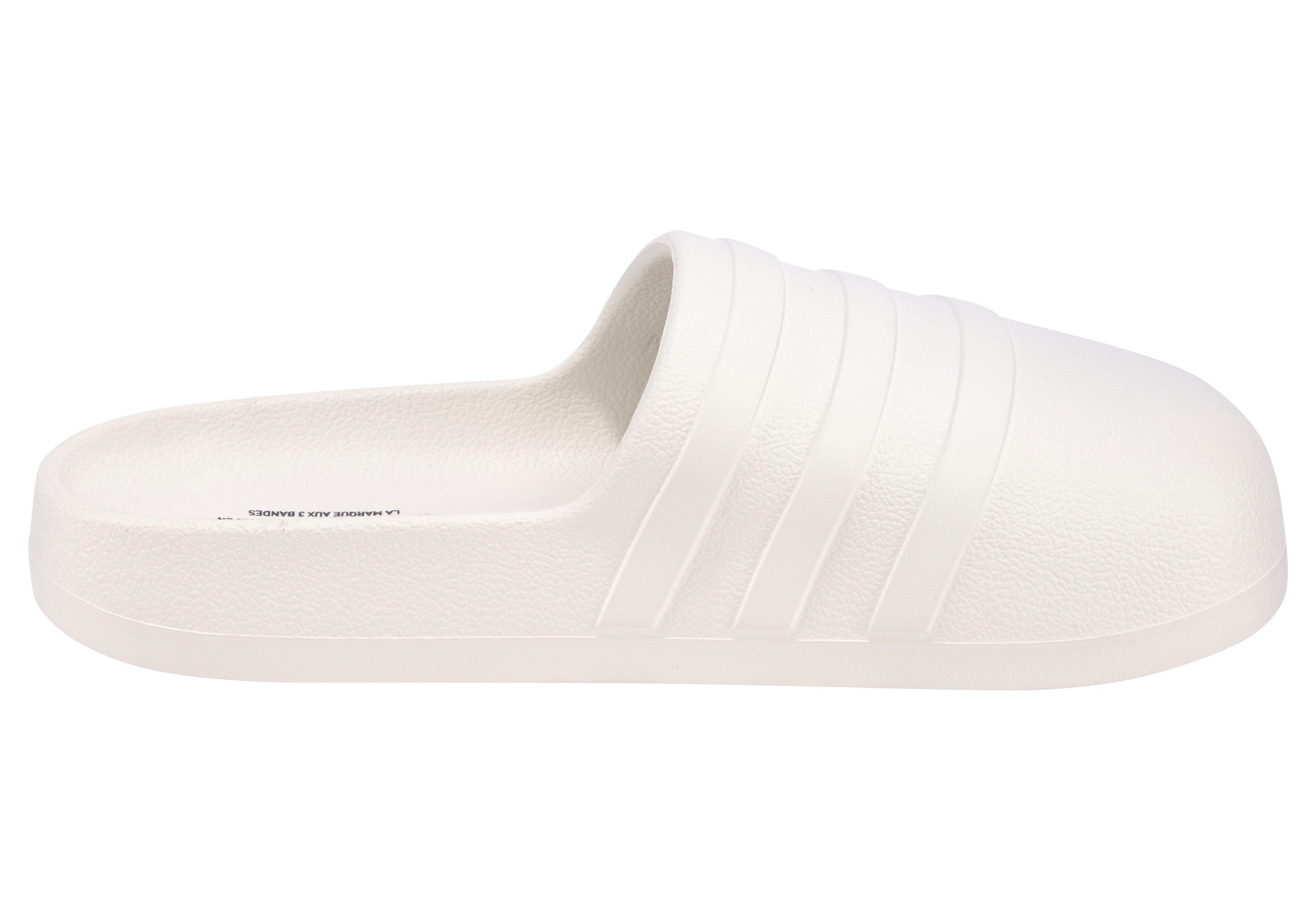 adidas Originals ADILETTE White Off Black Off Badesandale / White / Core