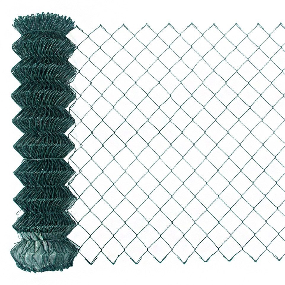 Garmix Maschendrahtzaun Grün 60x60mm 2.6mm