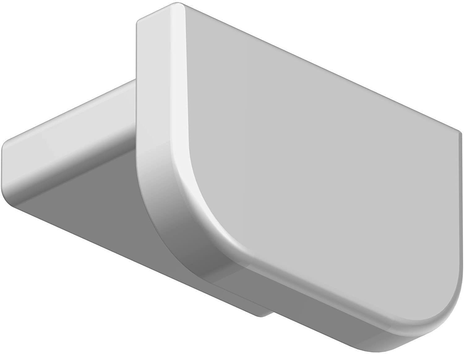 Garduna Gardinenschiene halbrunde Schleuderschiene, 1-läufig, Aluminium – Bild 5 von 5