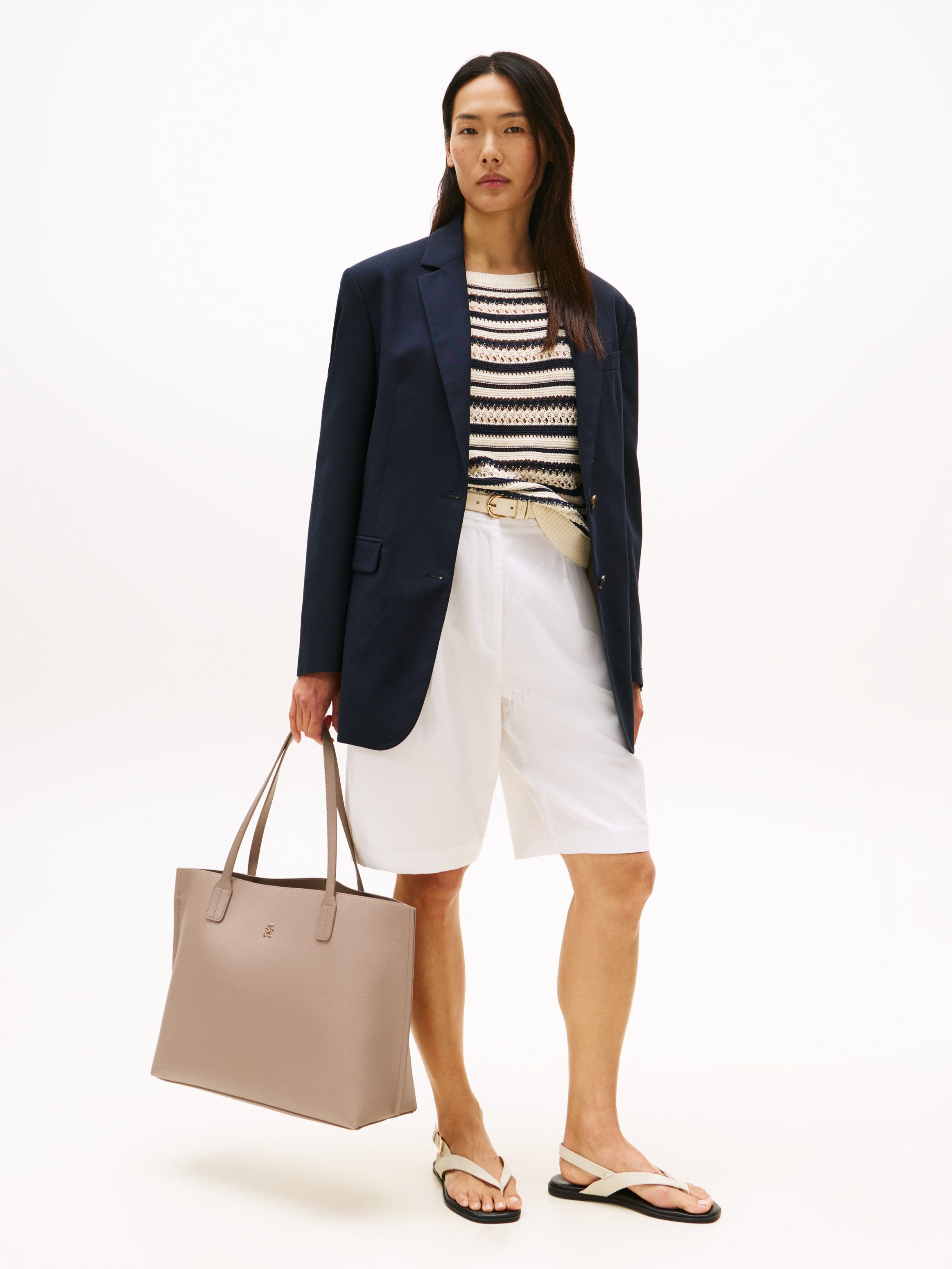 Tommy Hilfiger Tragetasche TH DISTINCT TOTE (2-tlg., Herausnembare Innentas günstig online kaufen