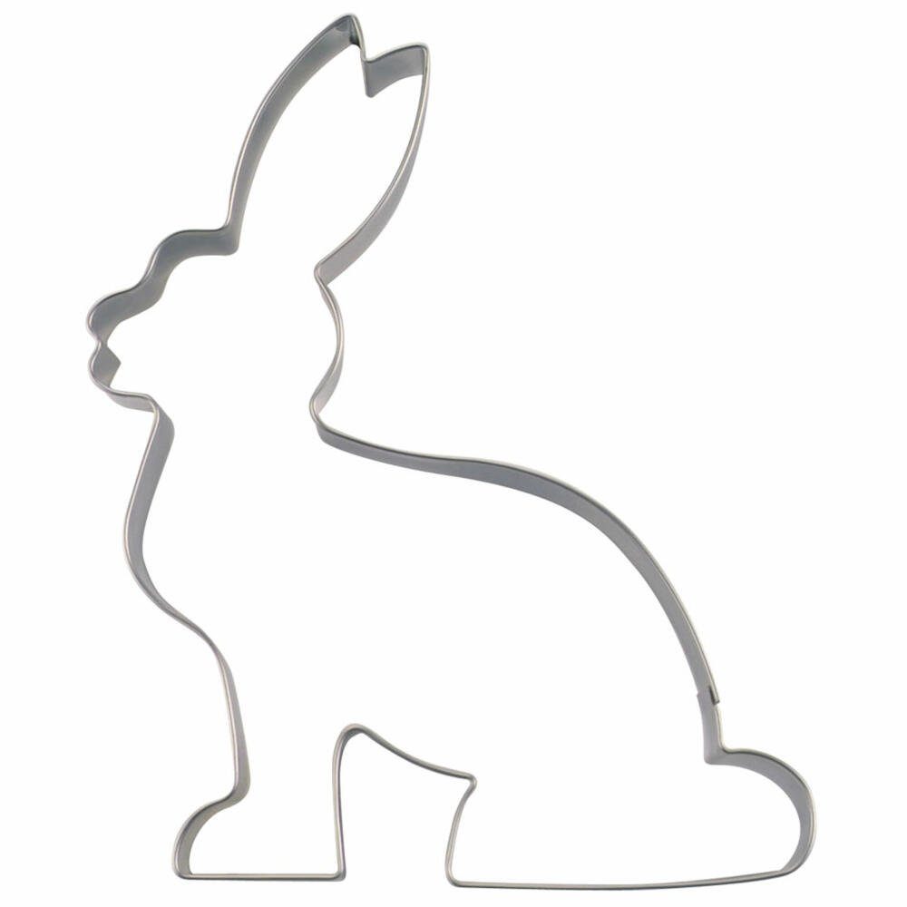 STÄDTER Ausstechform Hase Sitzend 6.5 cm, Edelstahl