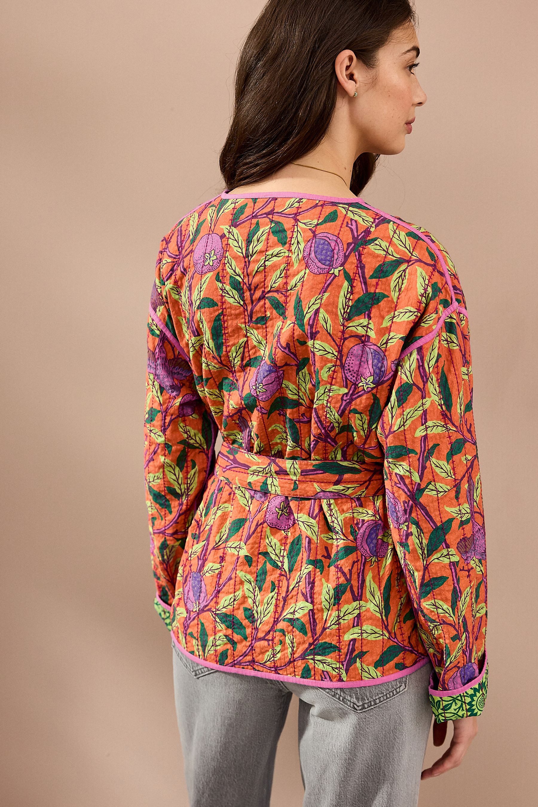 Next Blusenkimono Gesteppte Kimonojacke zum Wenden günstig online kaufen