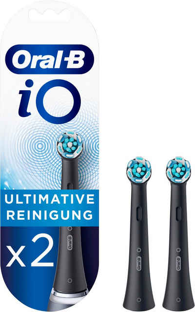 Oral-B Aufsteckbürsten iO Ultimative Reinigung BLACK, iO Technologie