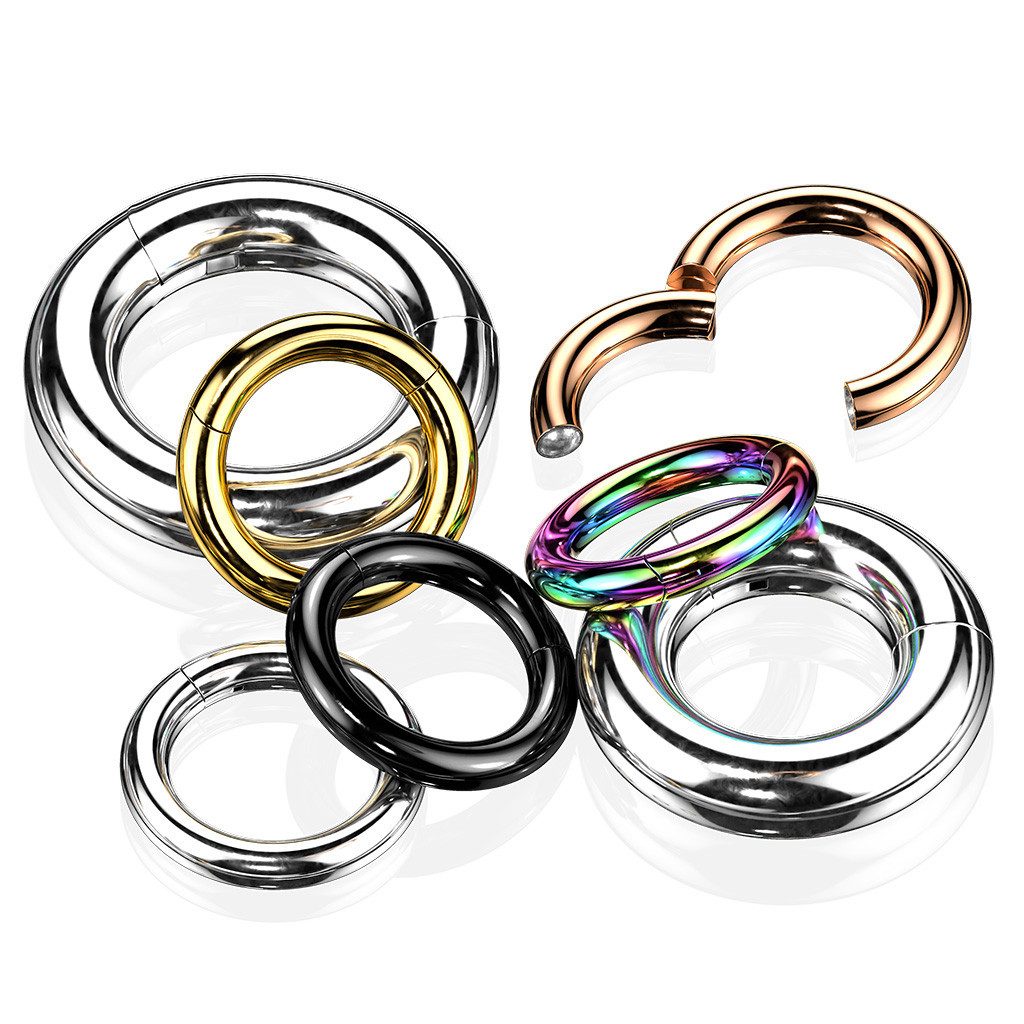 Taffstyle Nasenpiercing Septum Piercing Clicker Ring Universal Scharnier Si günstig online kaufen