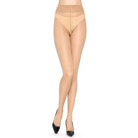 Merry Style Strumpfhose Damen Strumpfhose ohne Boxershort Taillenhöhe 20 DEN MSGI016 20 DEN (1 St)